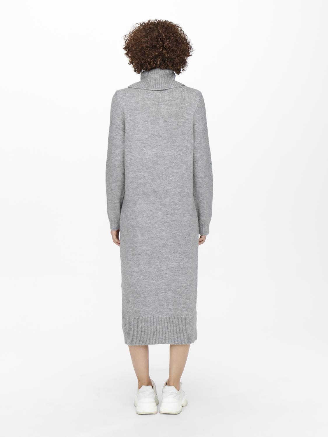 ONLBRANDIE L/S ROLL NECK DRESS KNT NOOS