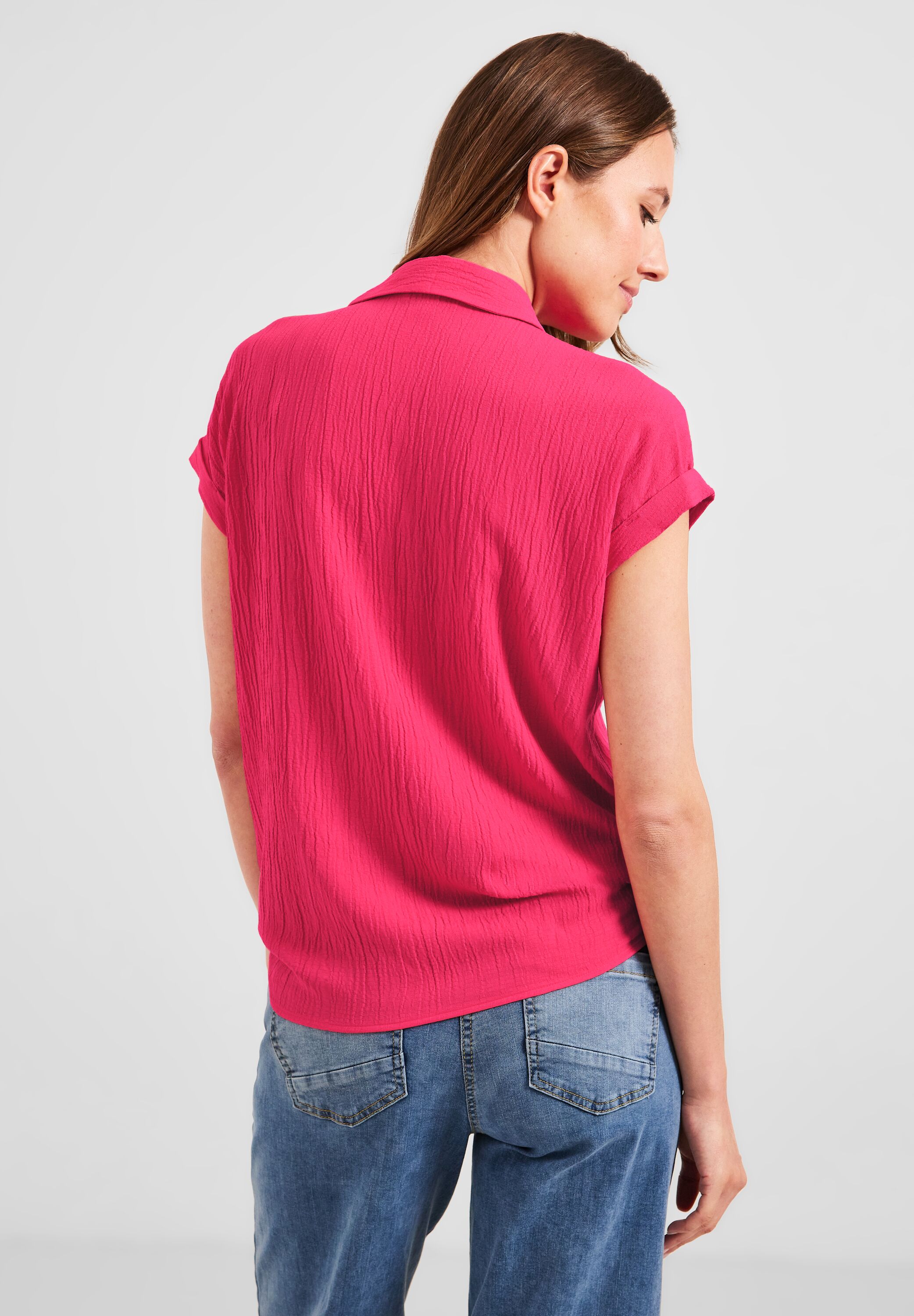 Bluse mit Knotendetail