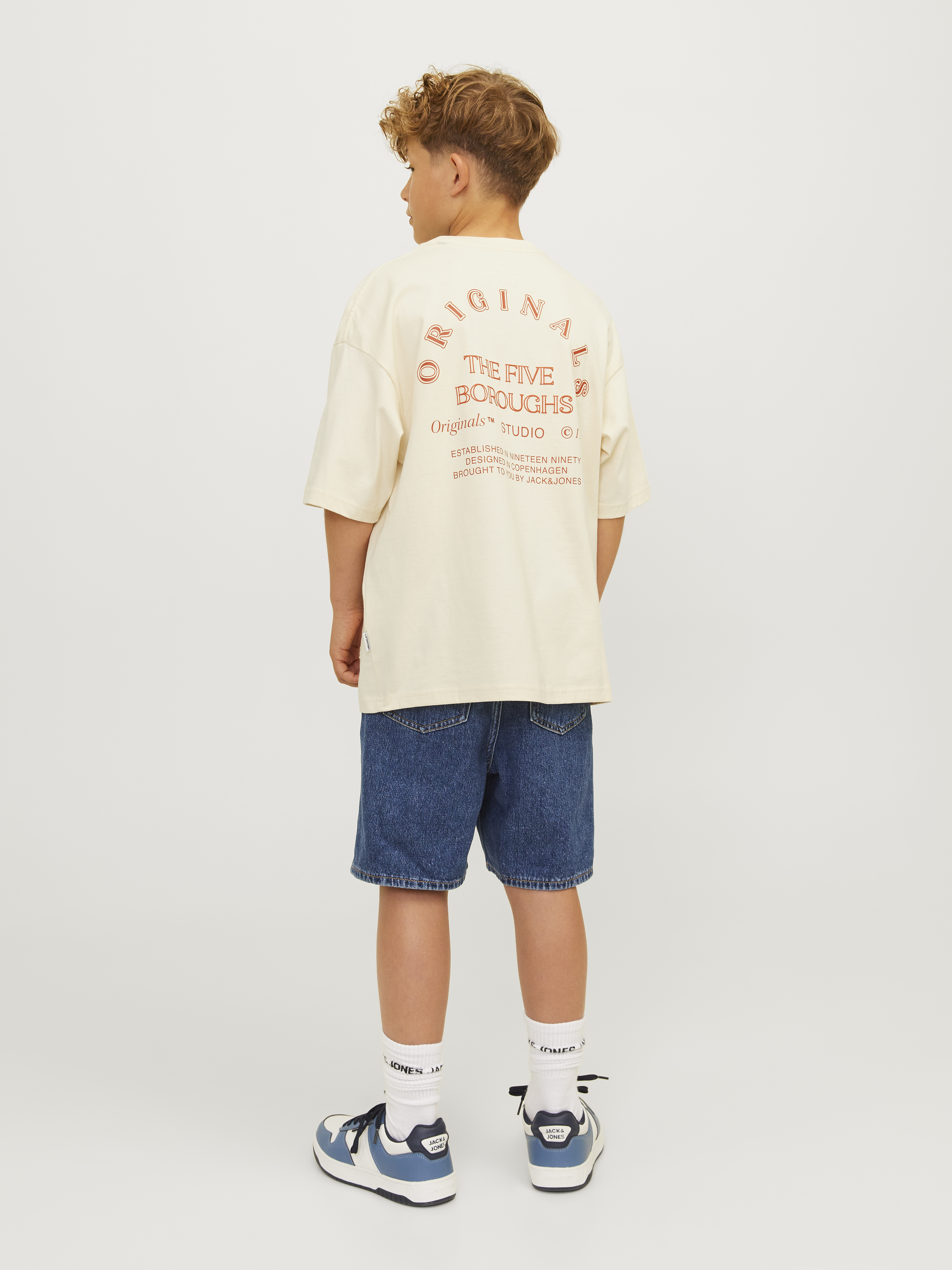 JORBROOKLYN BACK TEE SS CREW NECK JNR