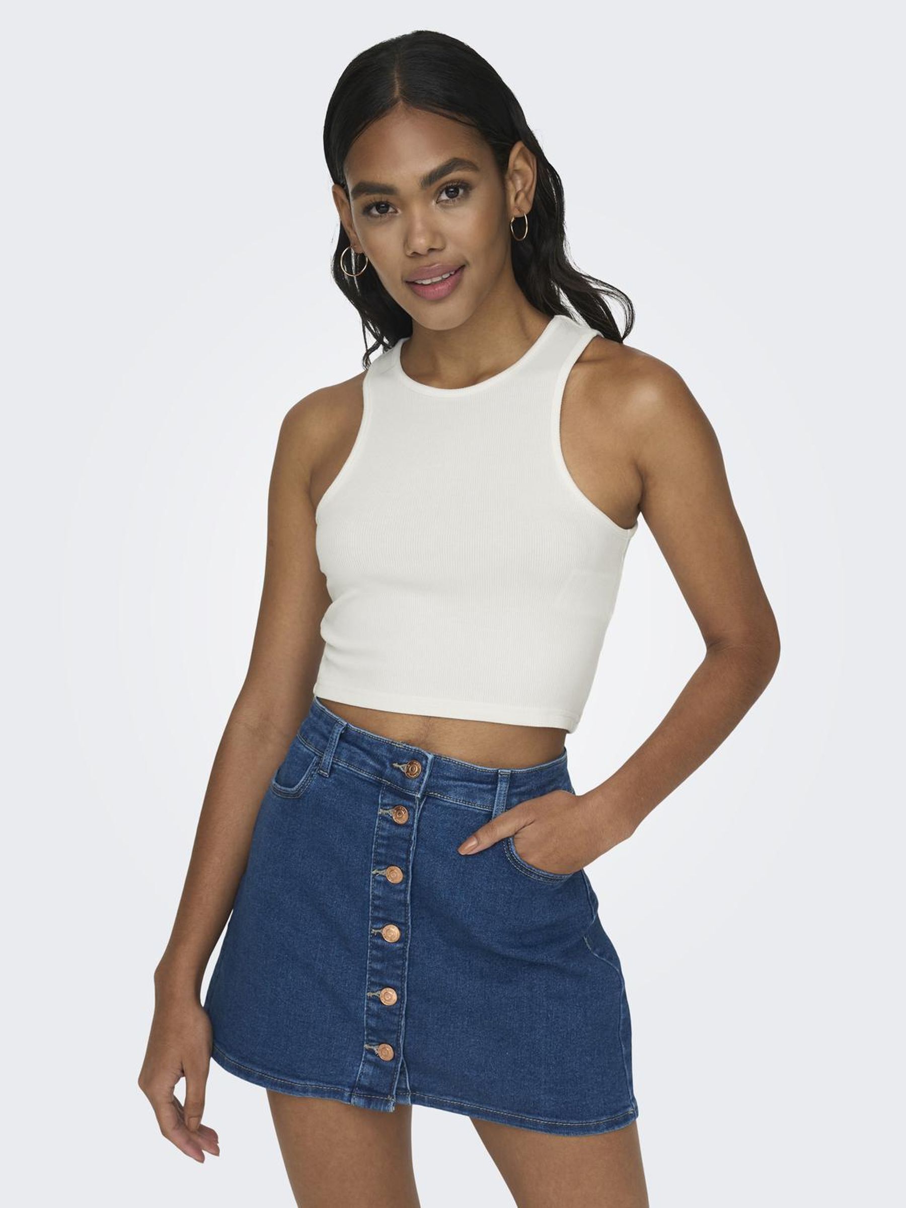 ONLBELIA S/L CROP TOP JRS NOOS