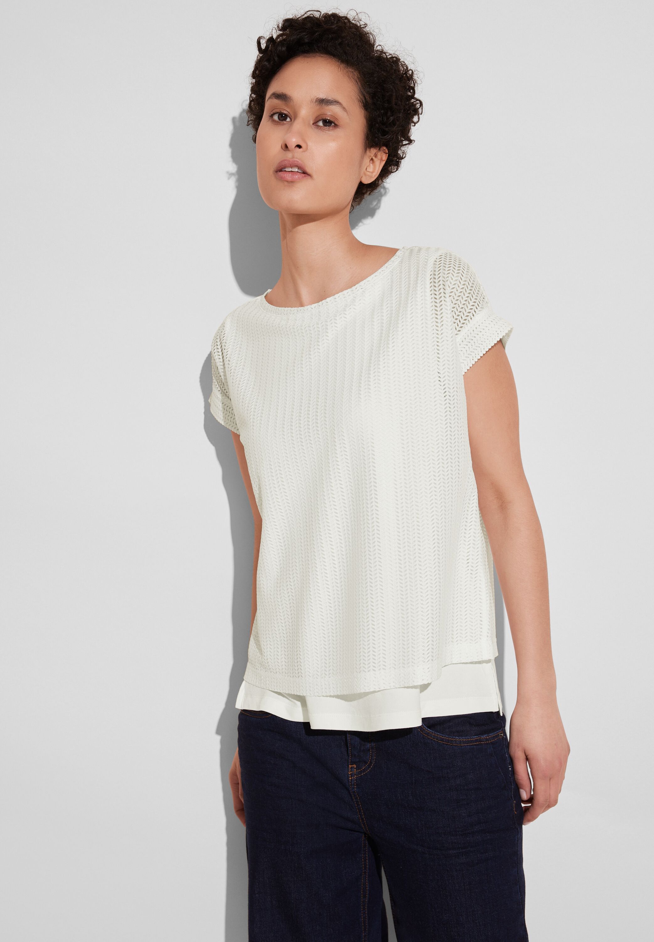 2 in 1 Mesh T-Shirt