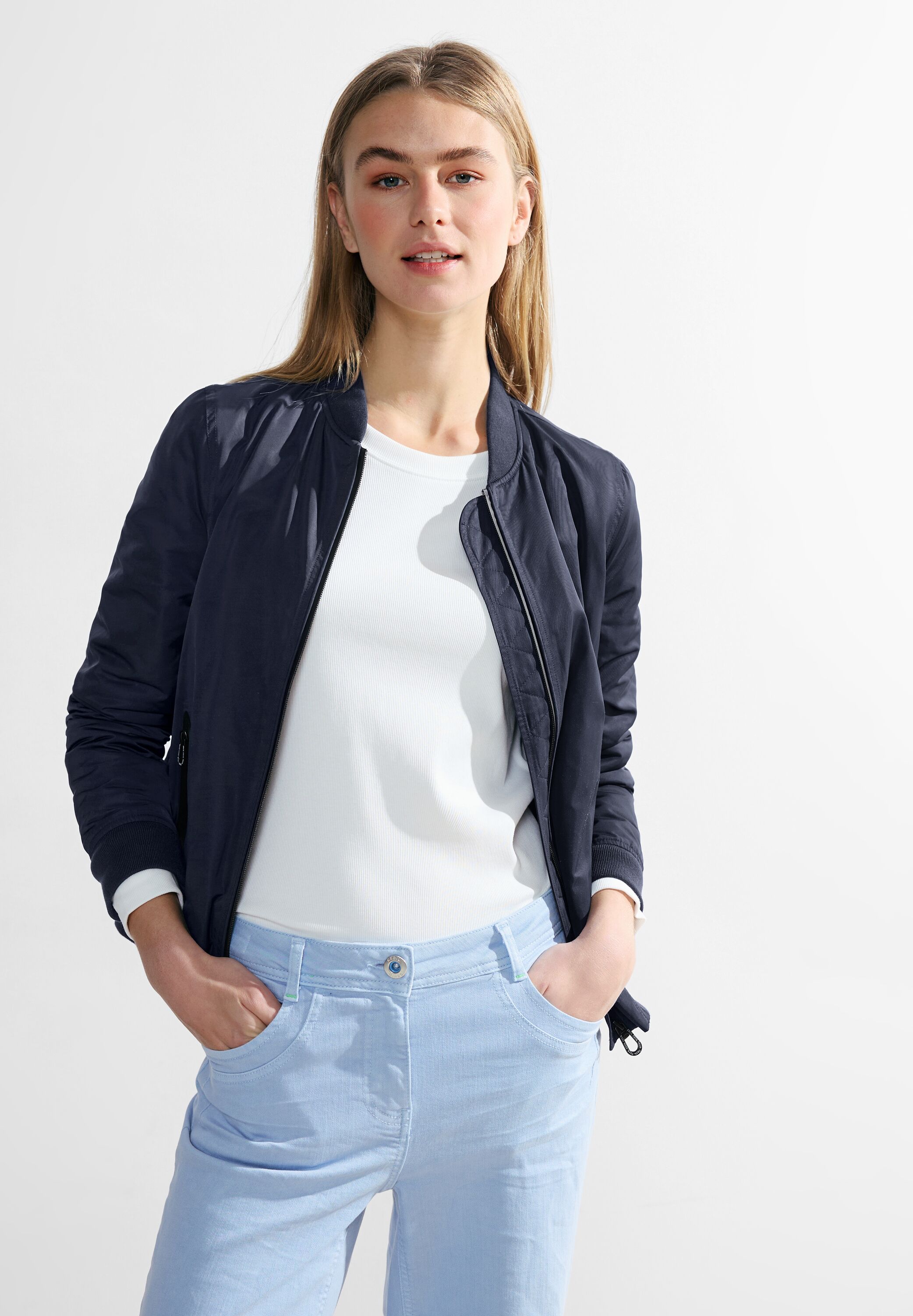 Blouson mit Zipper