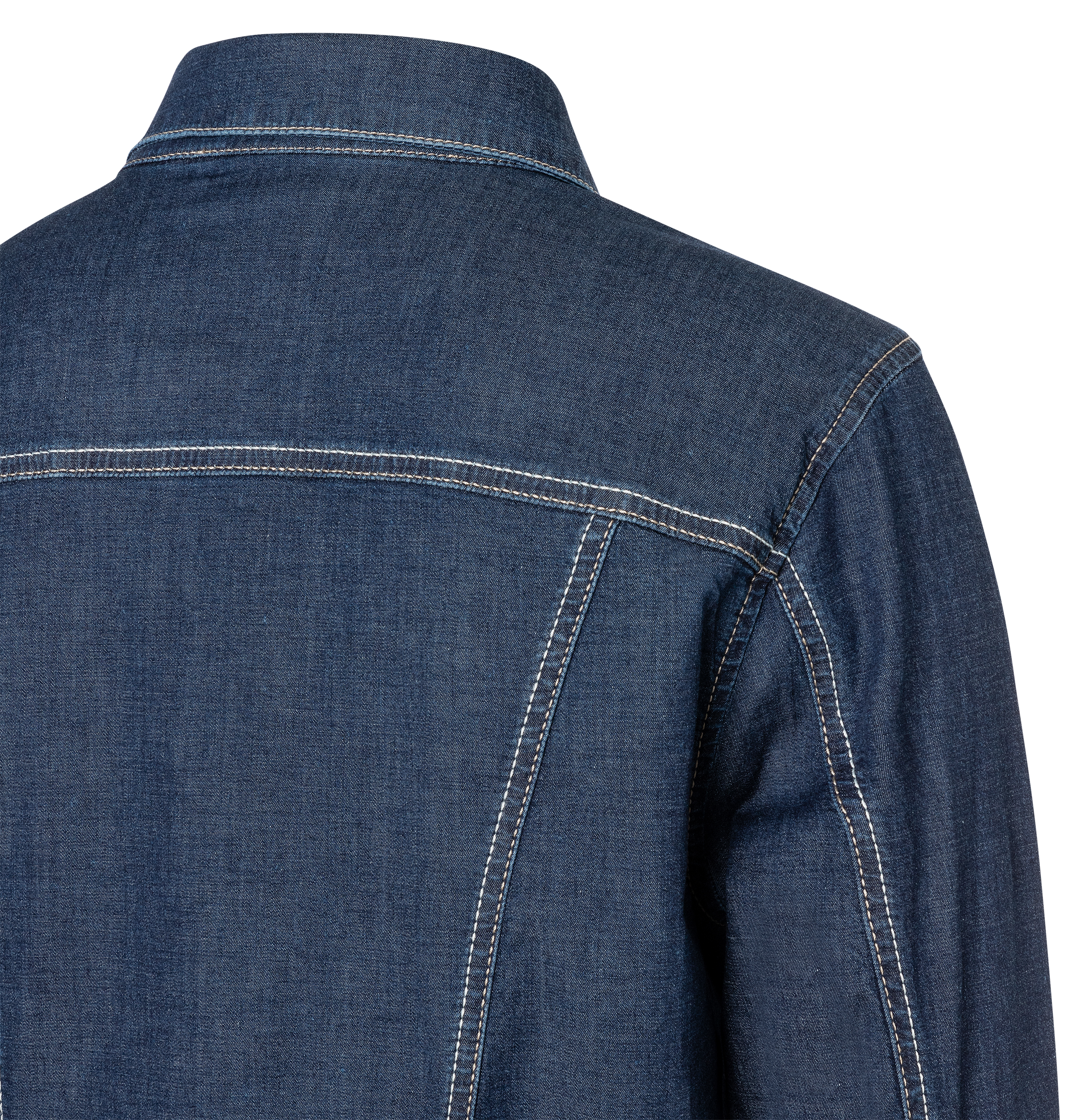 MAC JEANS - DENIM SHIRT, Fluid Denim