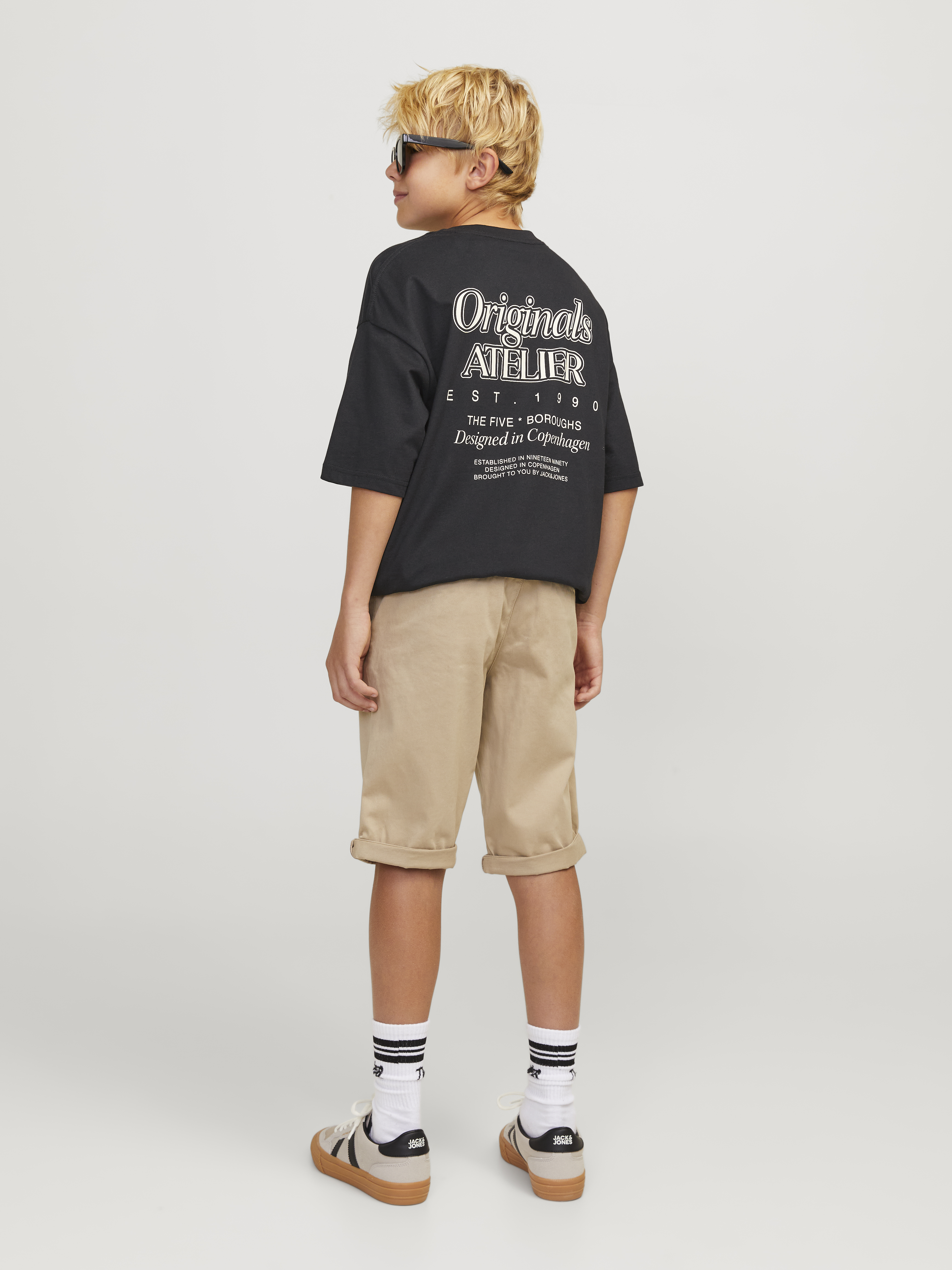 JORBROOKLYN BACK TEE SS CREW NECK JNR