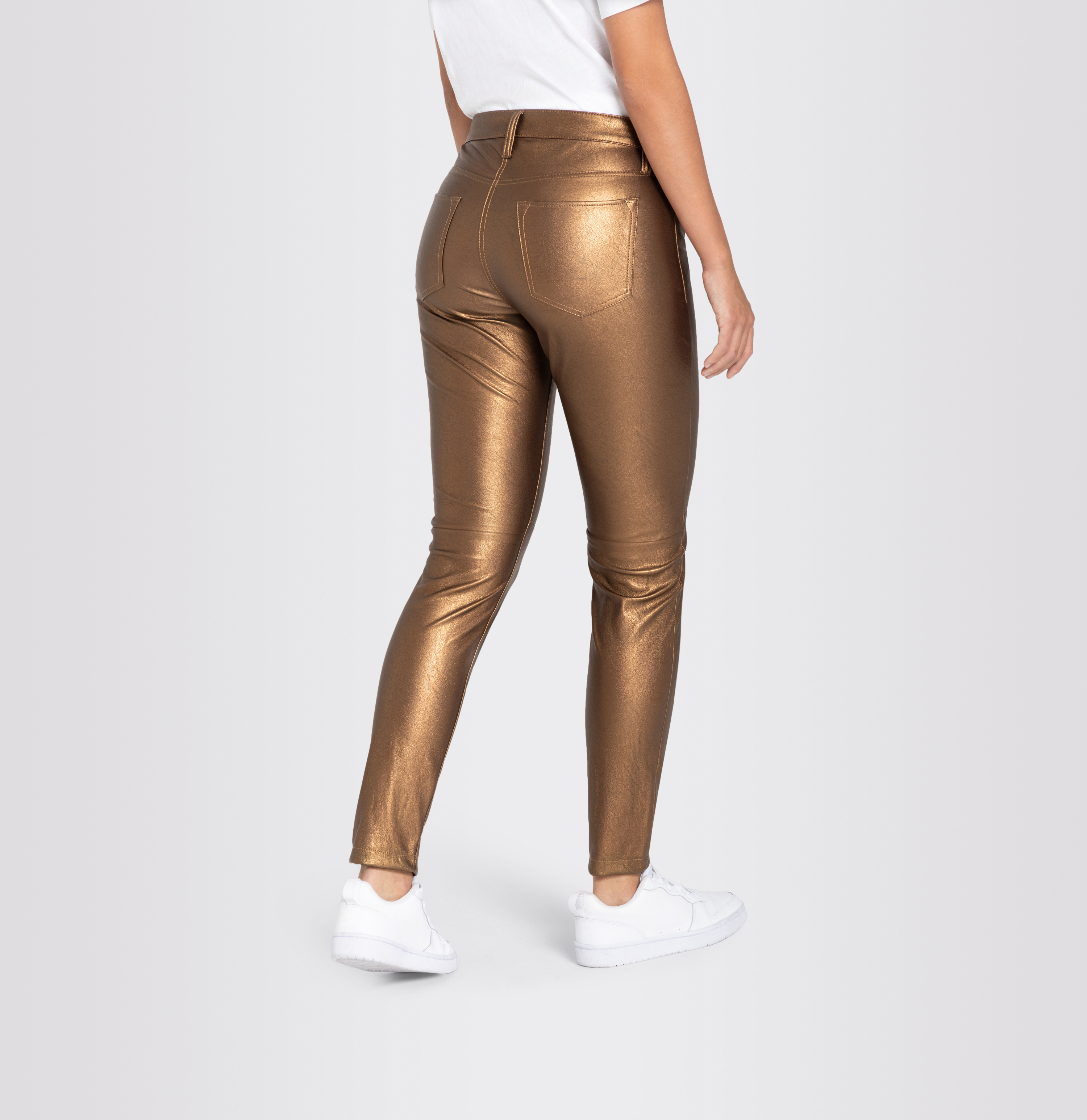 MAC JEANS - SLIM ., Metallic Coated