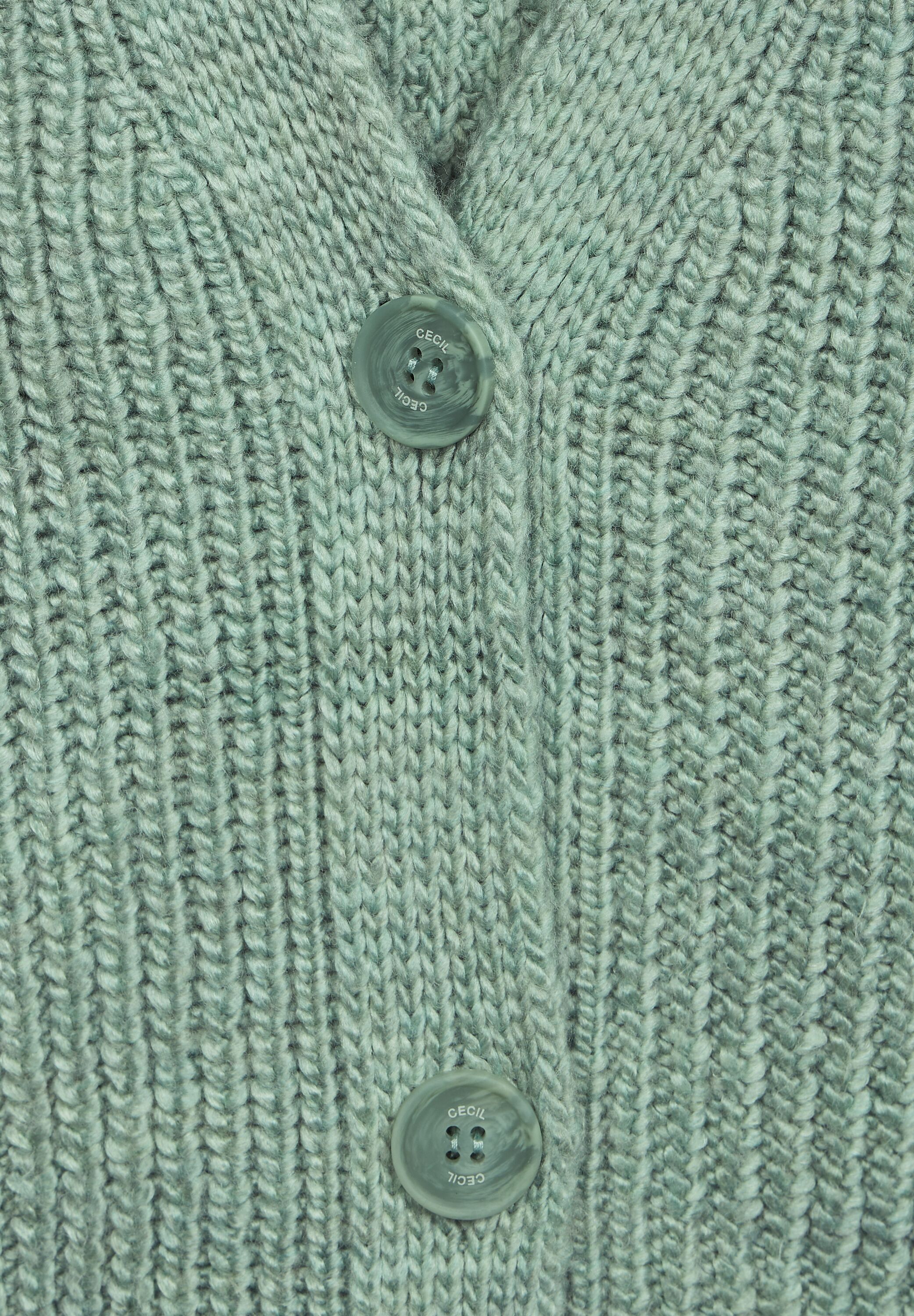 Cardigan in Grobstrick