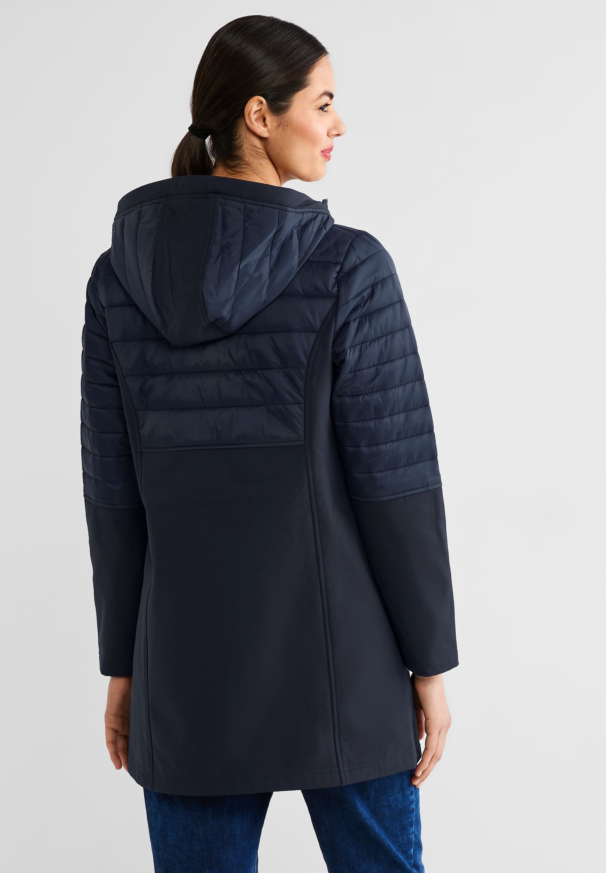 Materialmix Softshelljacke