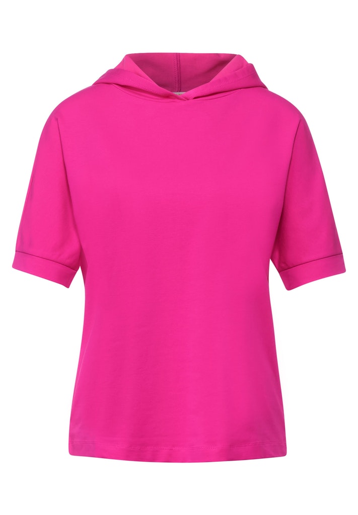 T-Shirt mit Kapuze | powerful | 38 | pink 4063052883768