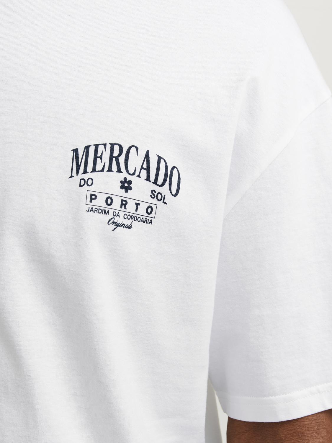 JORMERCADO TEE SS CREW NECK TG LN STYD