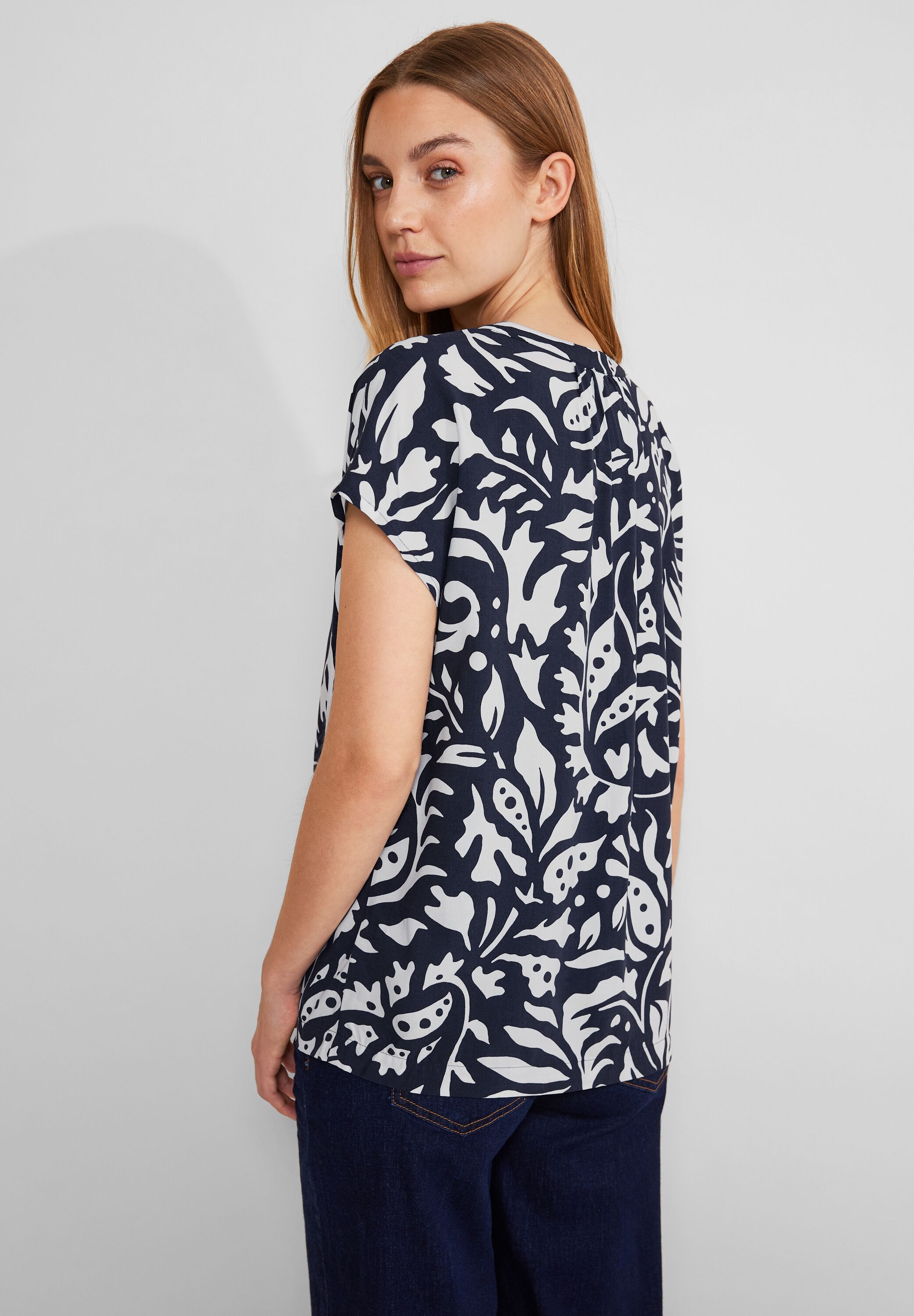 Print Blusenshirt