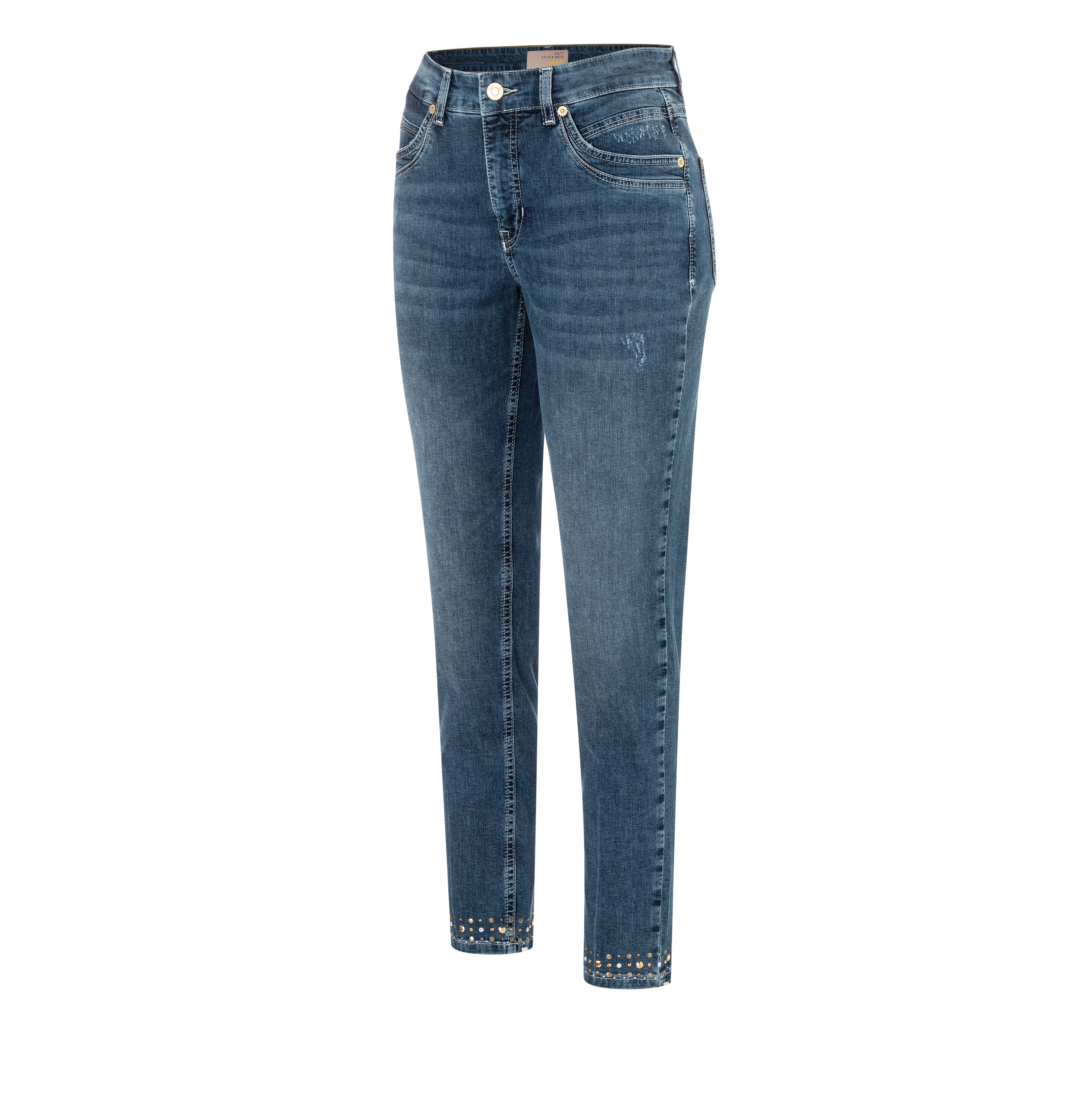 MAC JEANS - MEL golden glam, Light weight denim