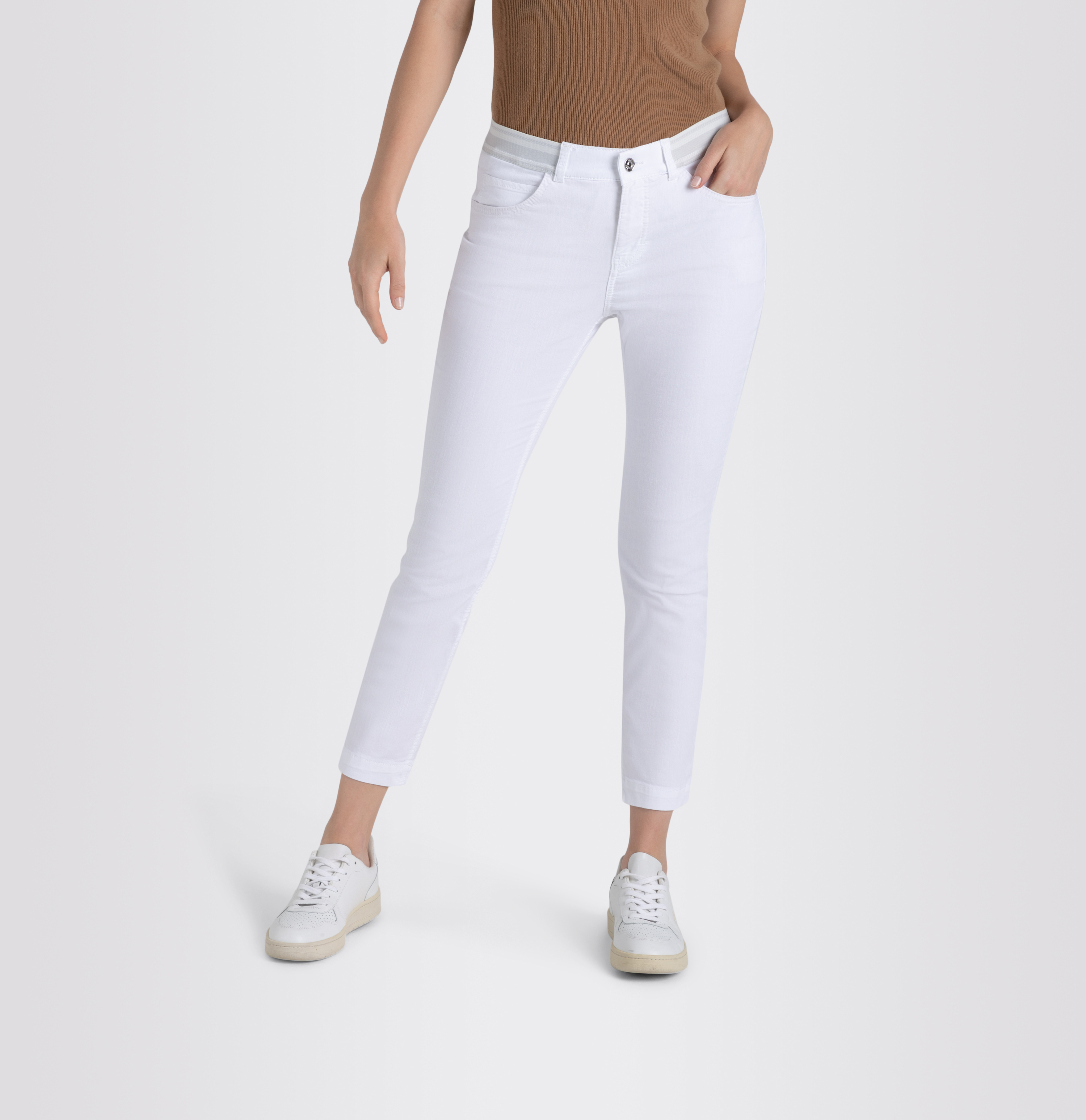 MAC JEANS - SLIM SPORT cropped, Ultra light weight denim