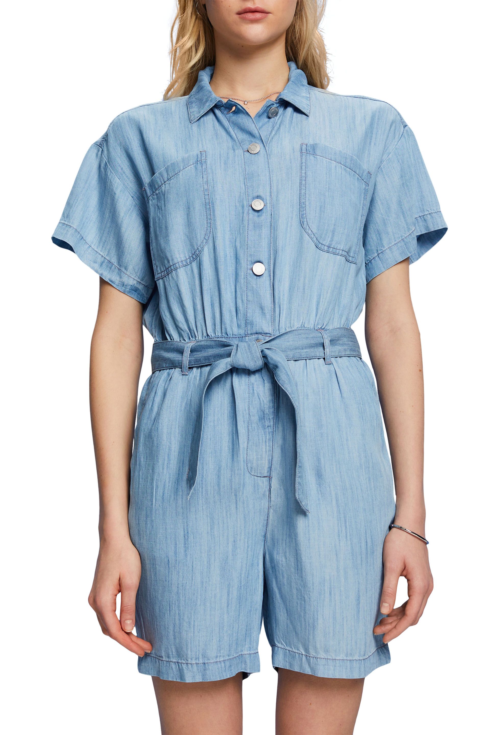 Women Overalls denim short