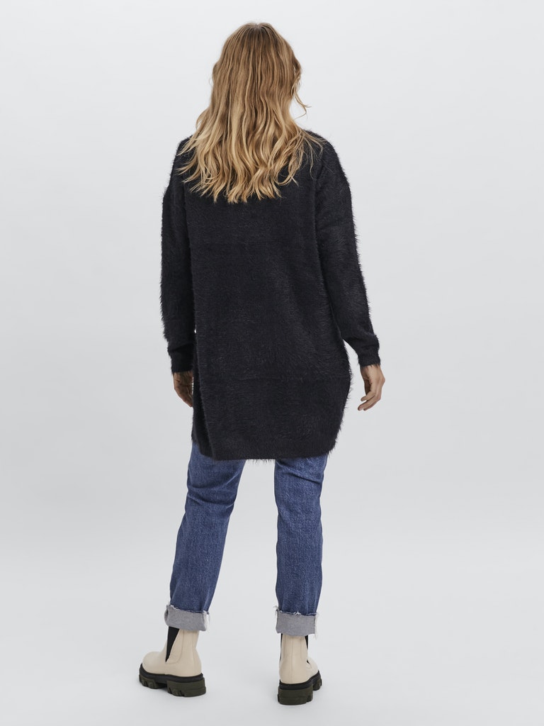 VMPOILU LS LONG OPEN CARDIGAN LCS