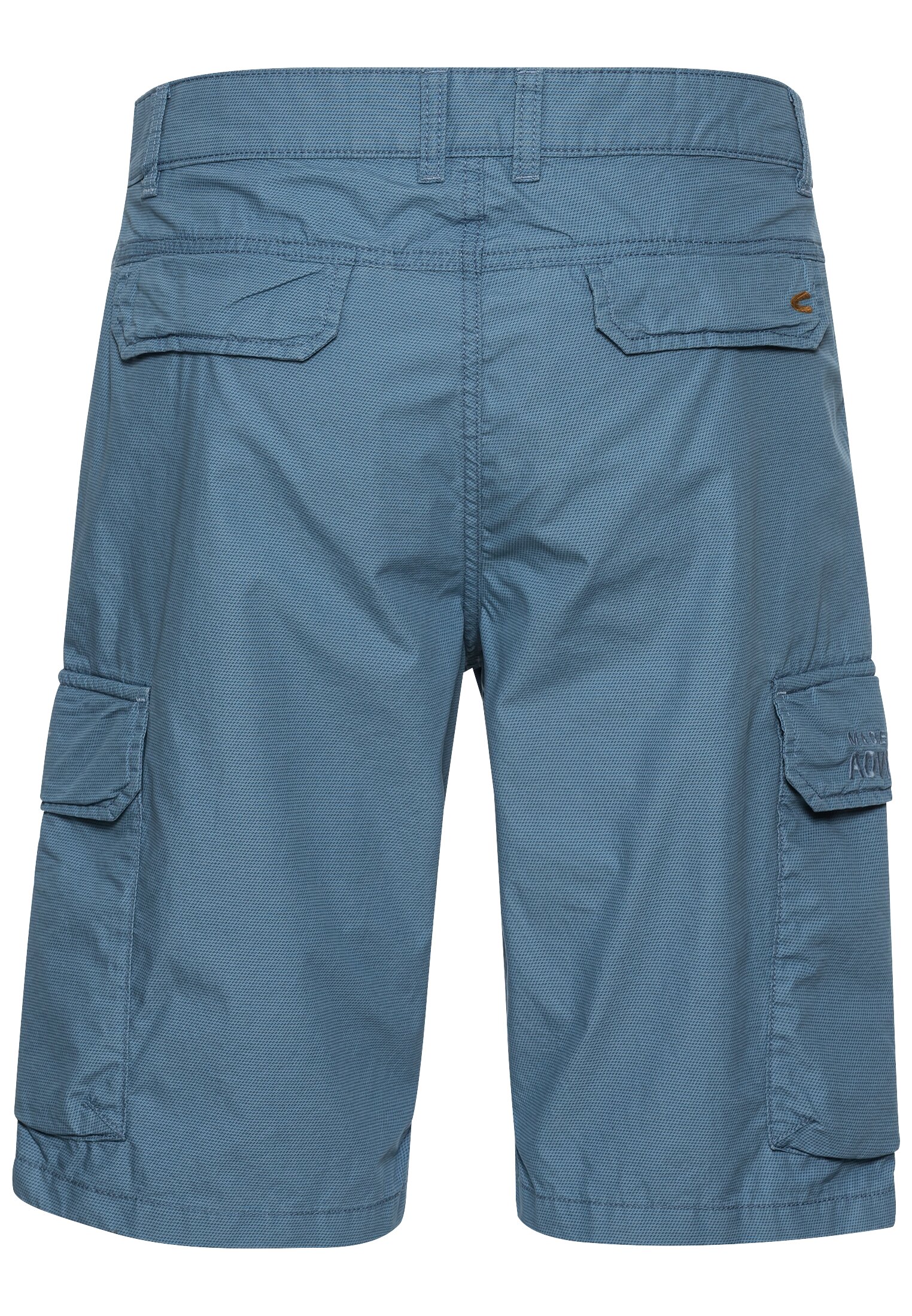 Regular Fit Cargo Shorts mit Minimal Print