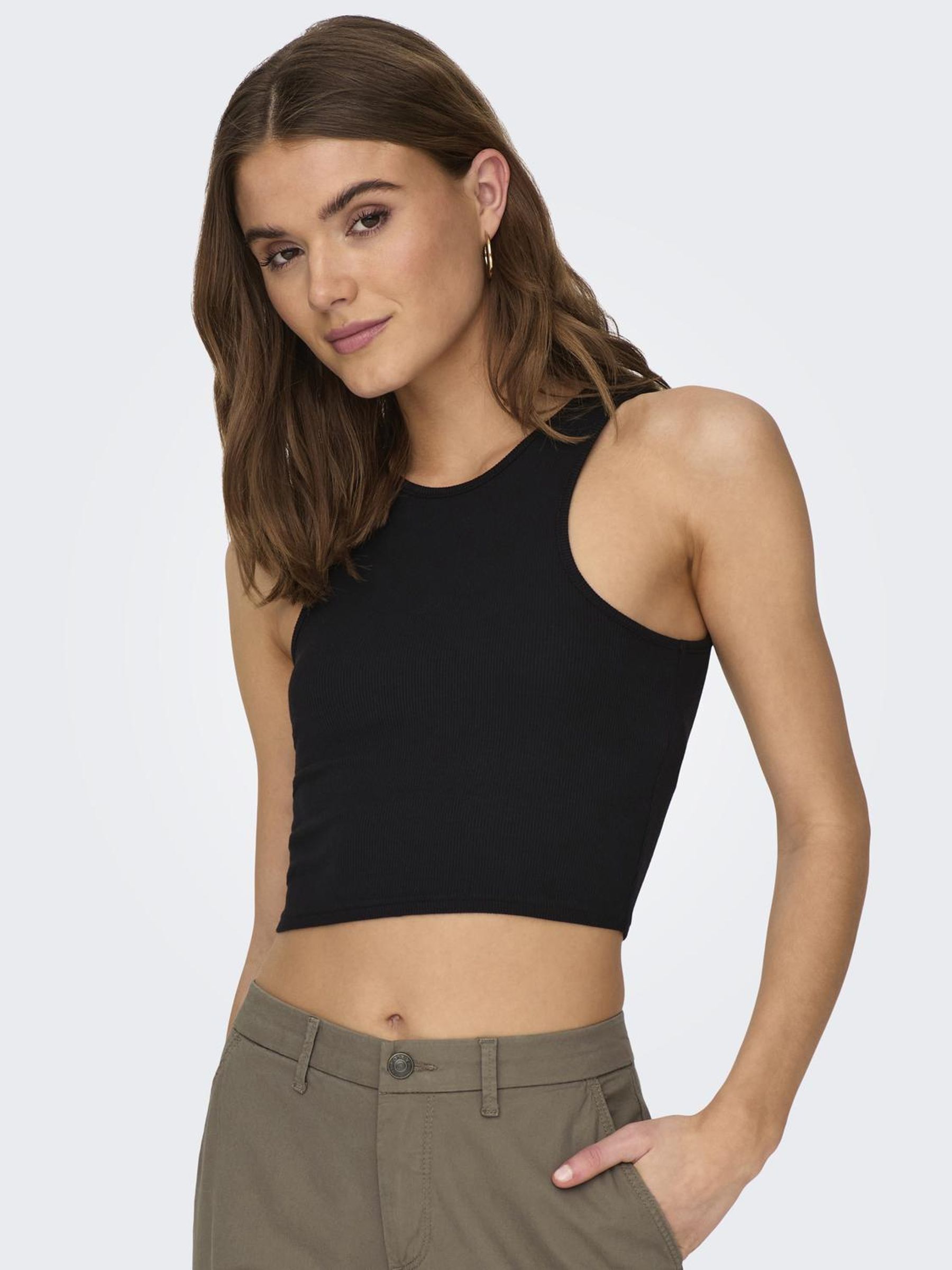 ONLBELIA S/L CROP TOP JRS NOOS