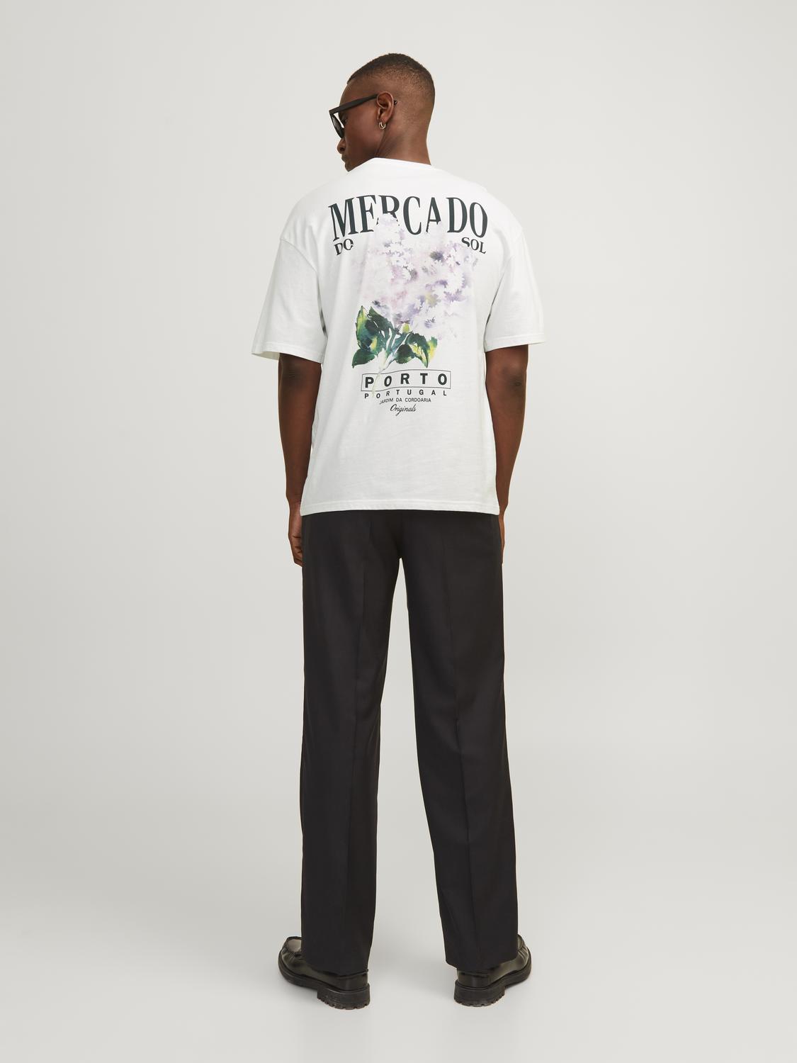 JORMERCADO TEE SS CREW NECK TG LN STYD