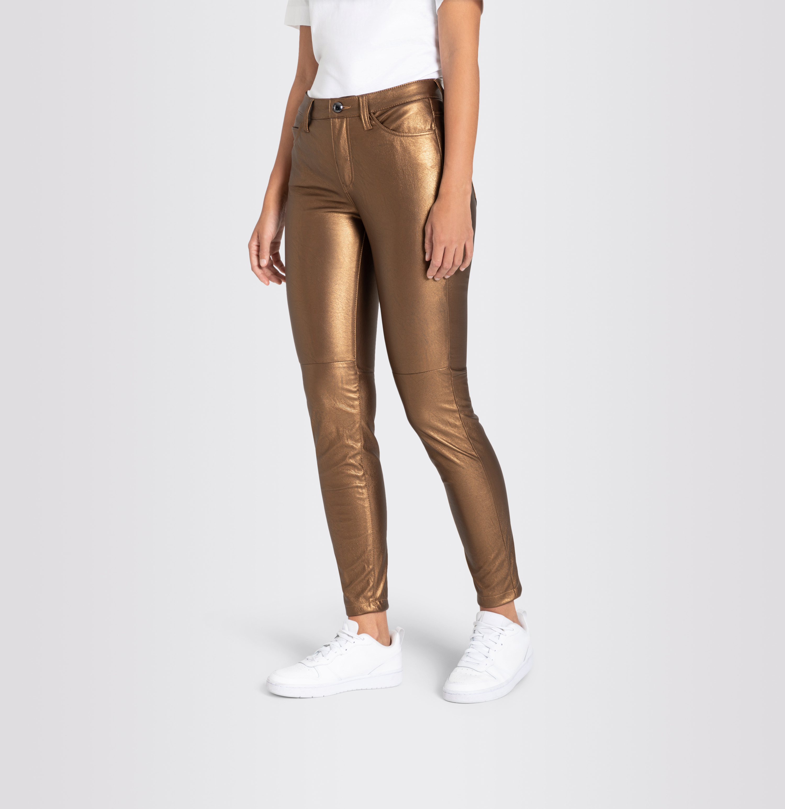 MAC JEANS - SLIM ., Metallic Coated