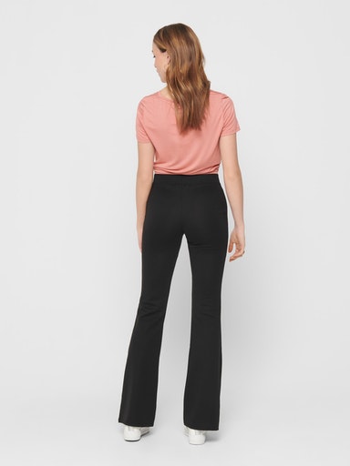 ONLFEVER STRETCH FLAIRED PANTS JRS NOOS