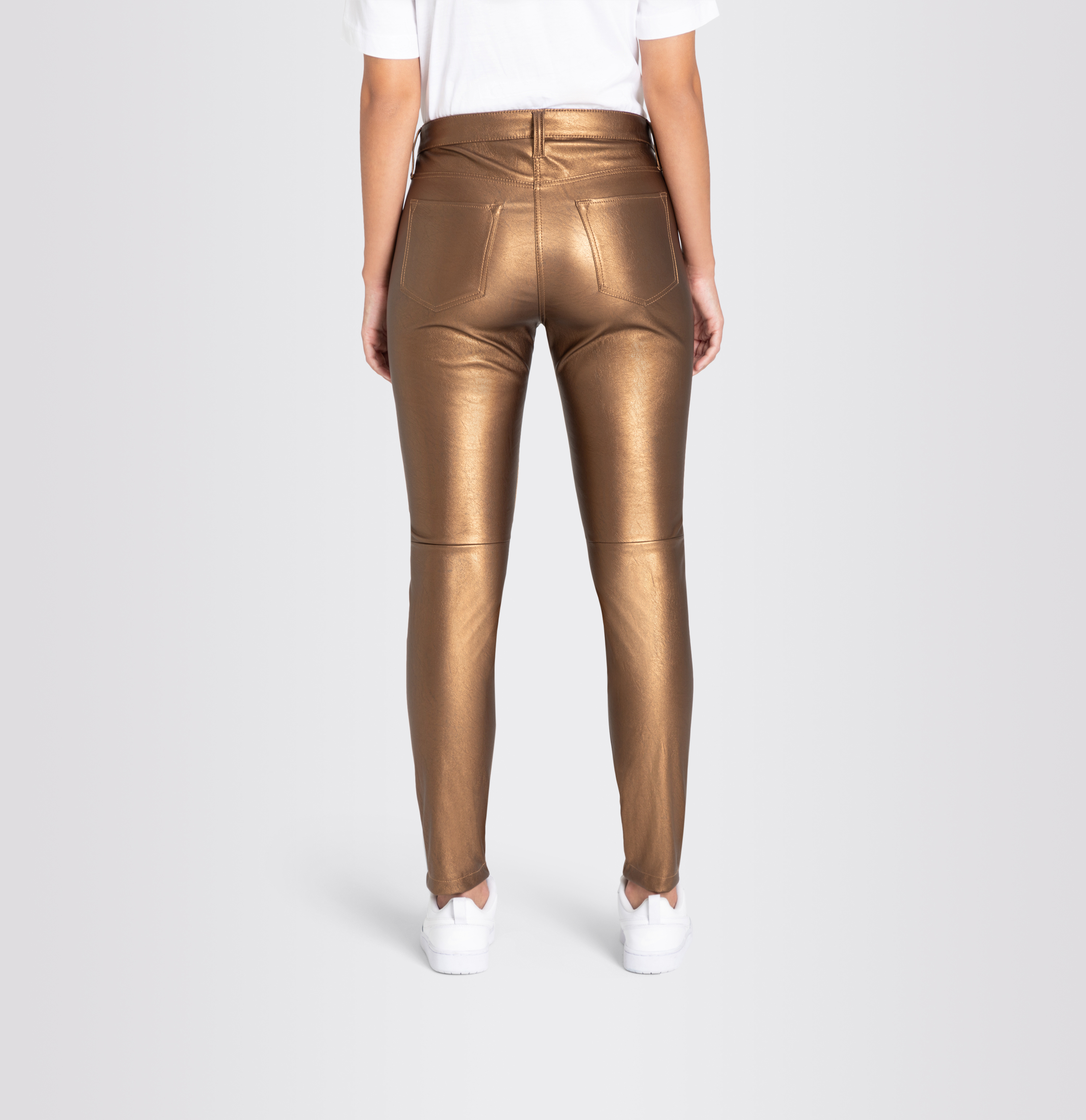 MAC JEANS - SLIM ., Metallic Coated