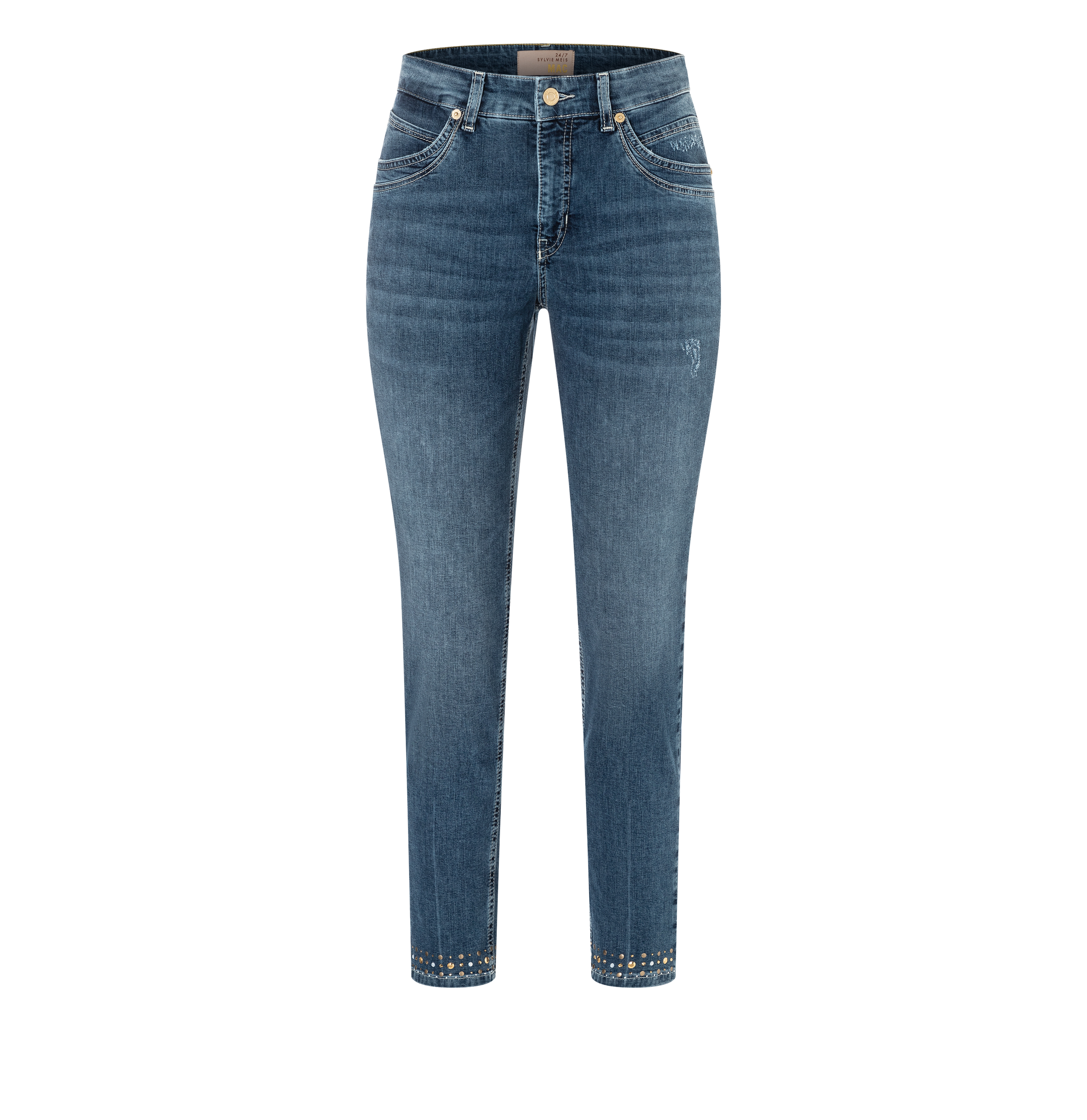 MAC JEANS - MEL golden glam, Light weight denim