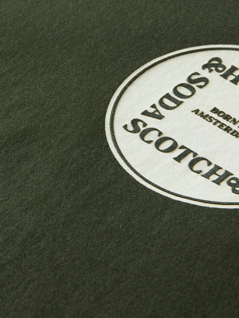 Graphic logo T-shirt in Organic Cotton