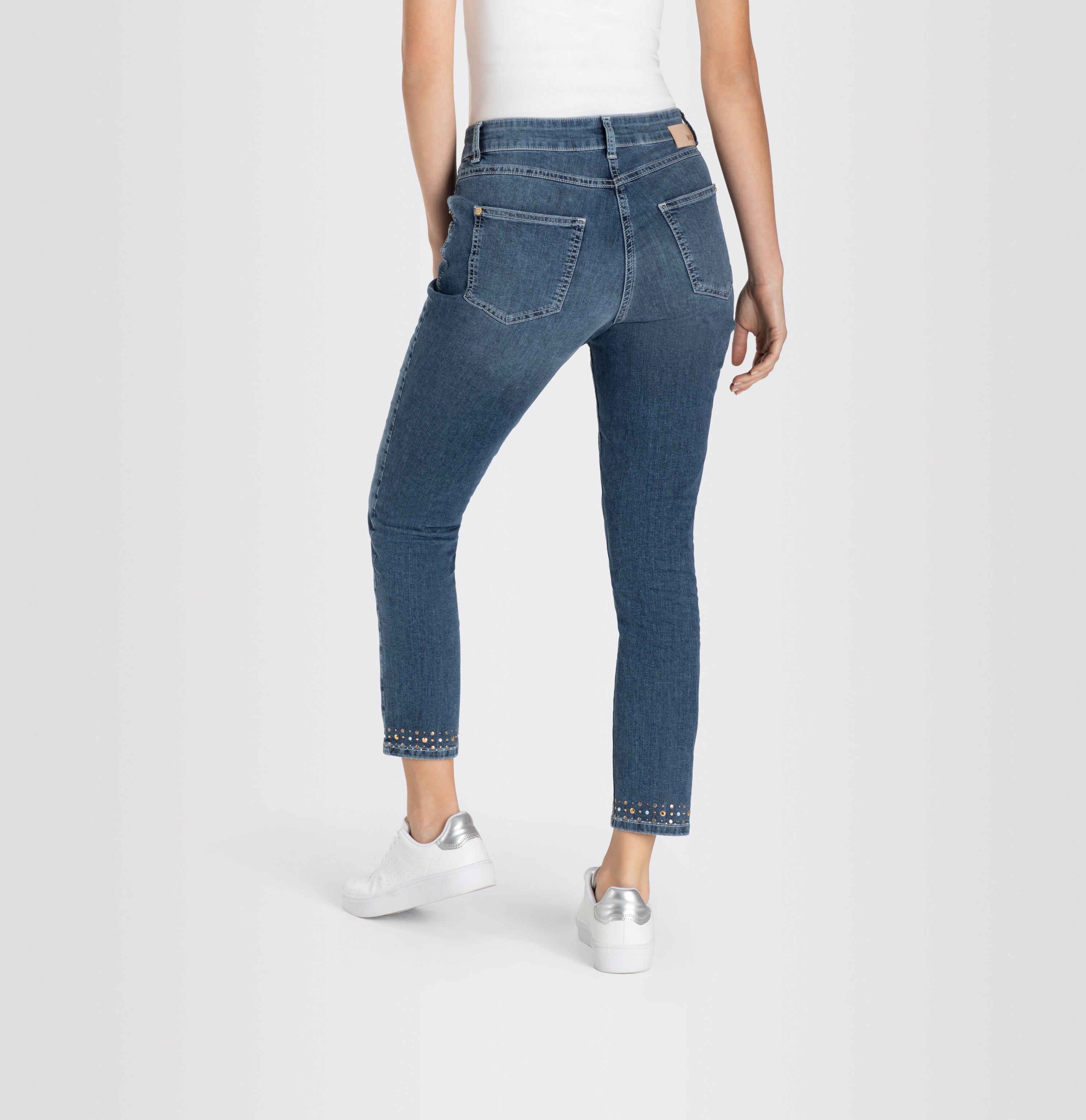 MAC JEANS - MEL golden glam, Light weight denim