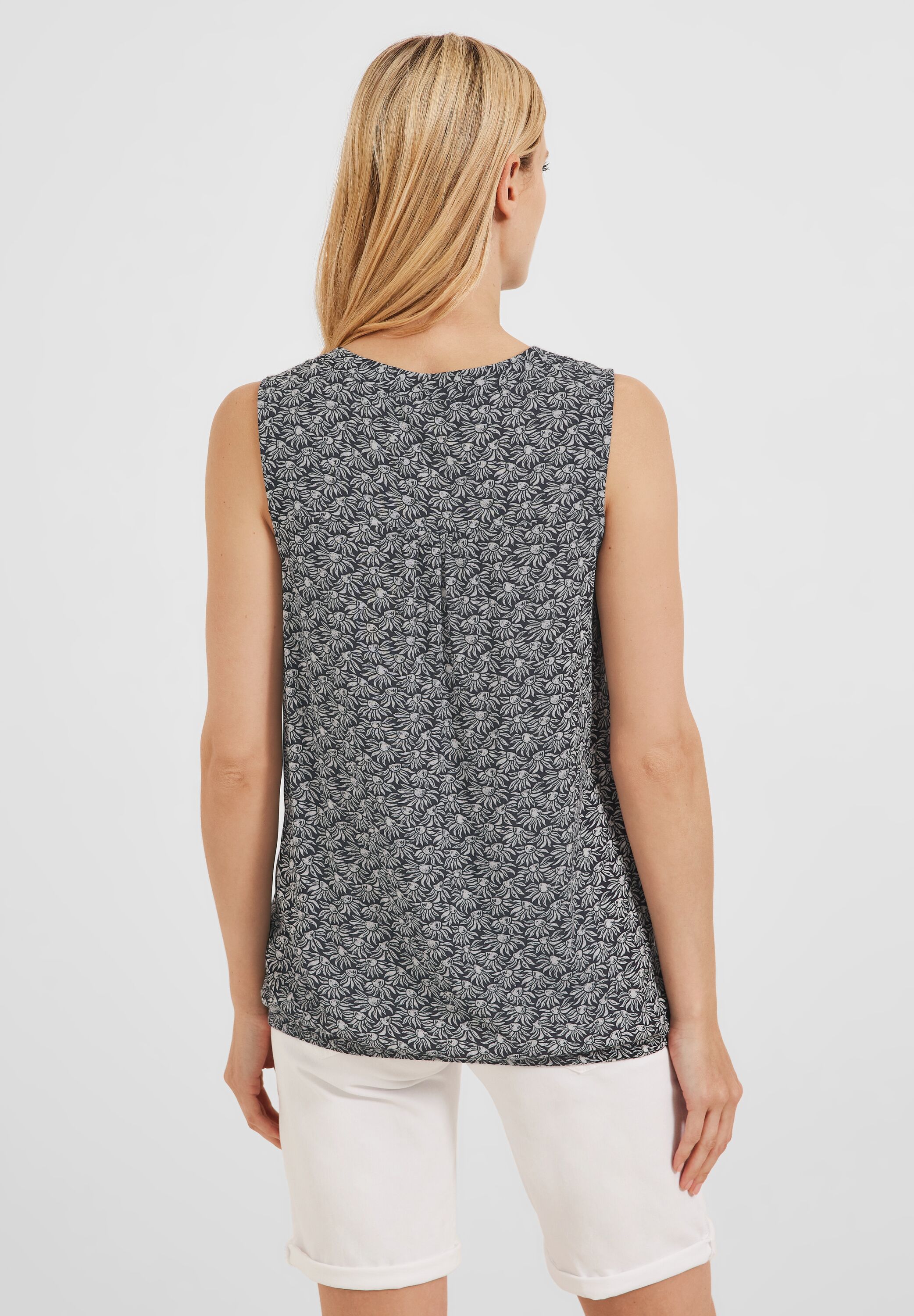 Minimalprint Bluse