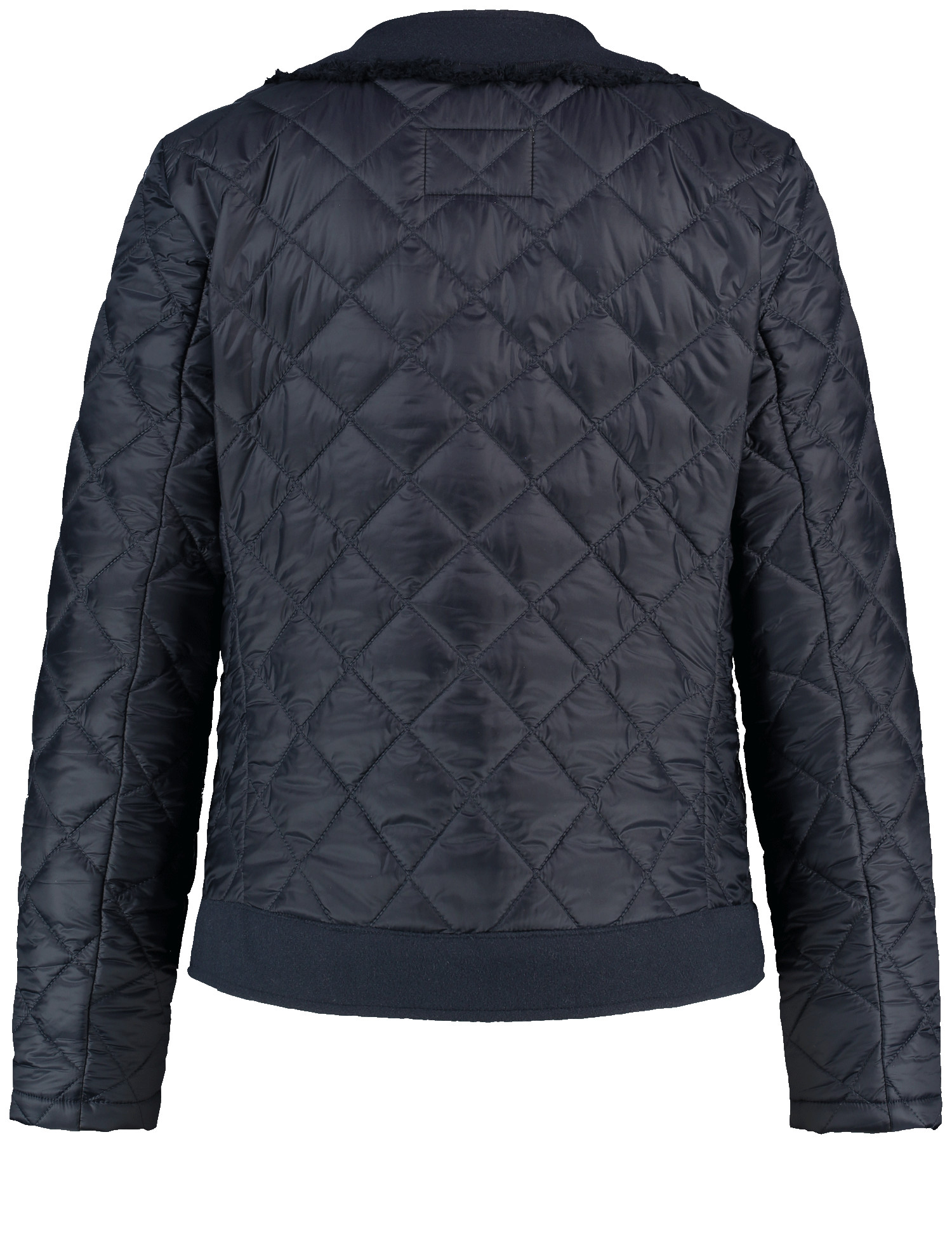 Steppjacke mit Material-Patch