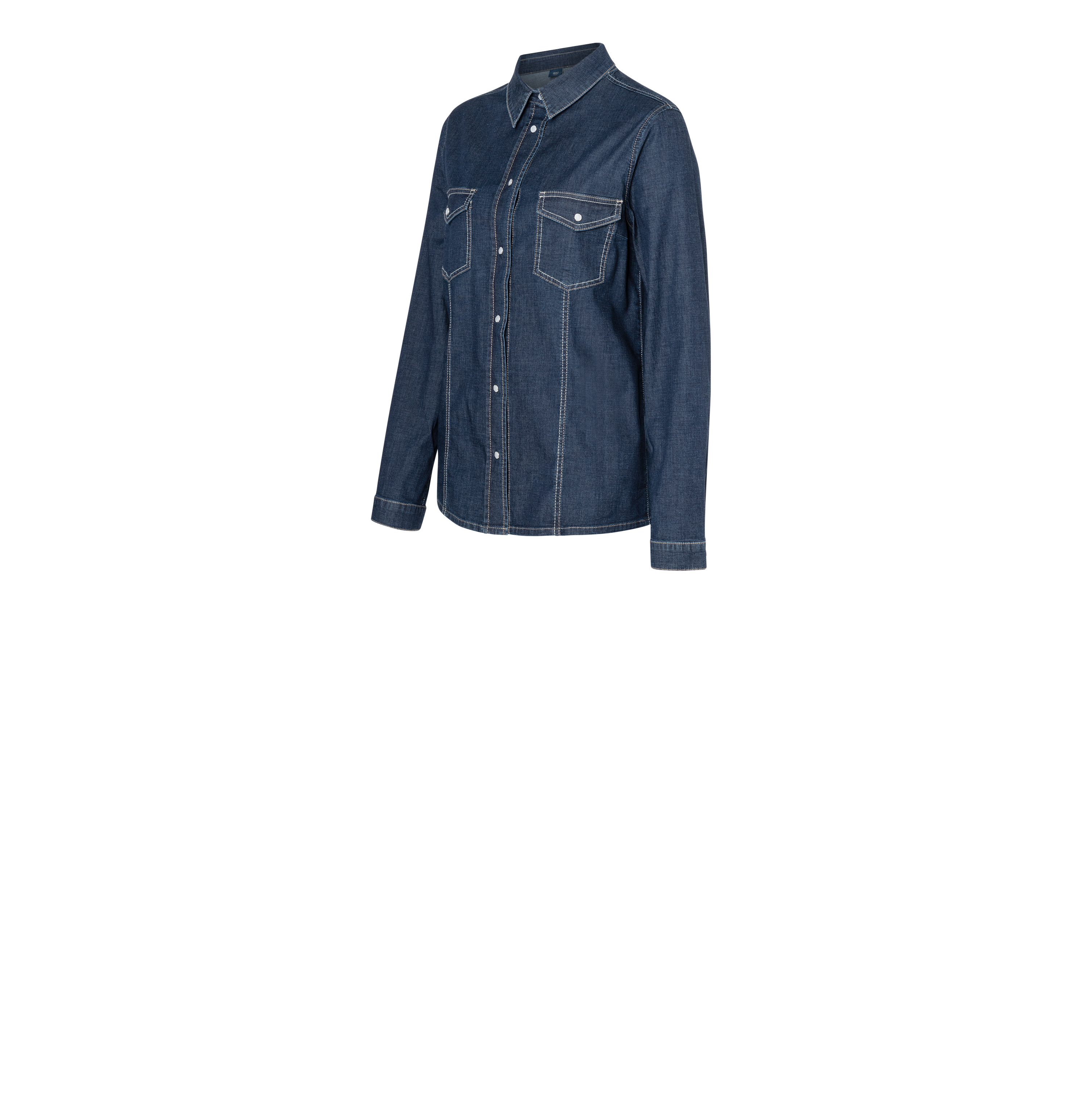 MAC JEANS - DENIM SHIRT, Fluid Denim