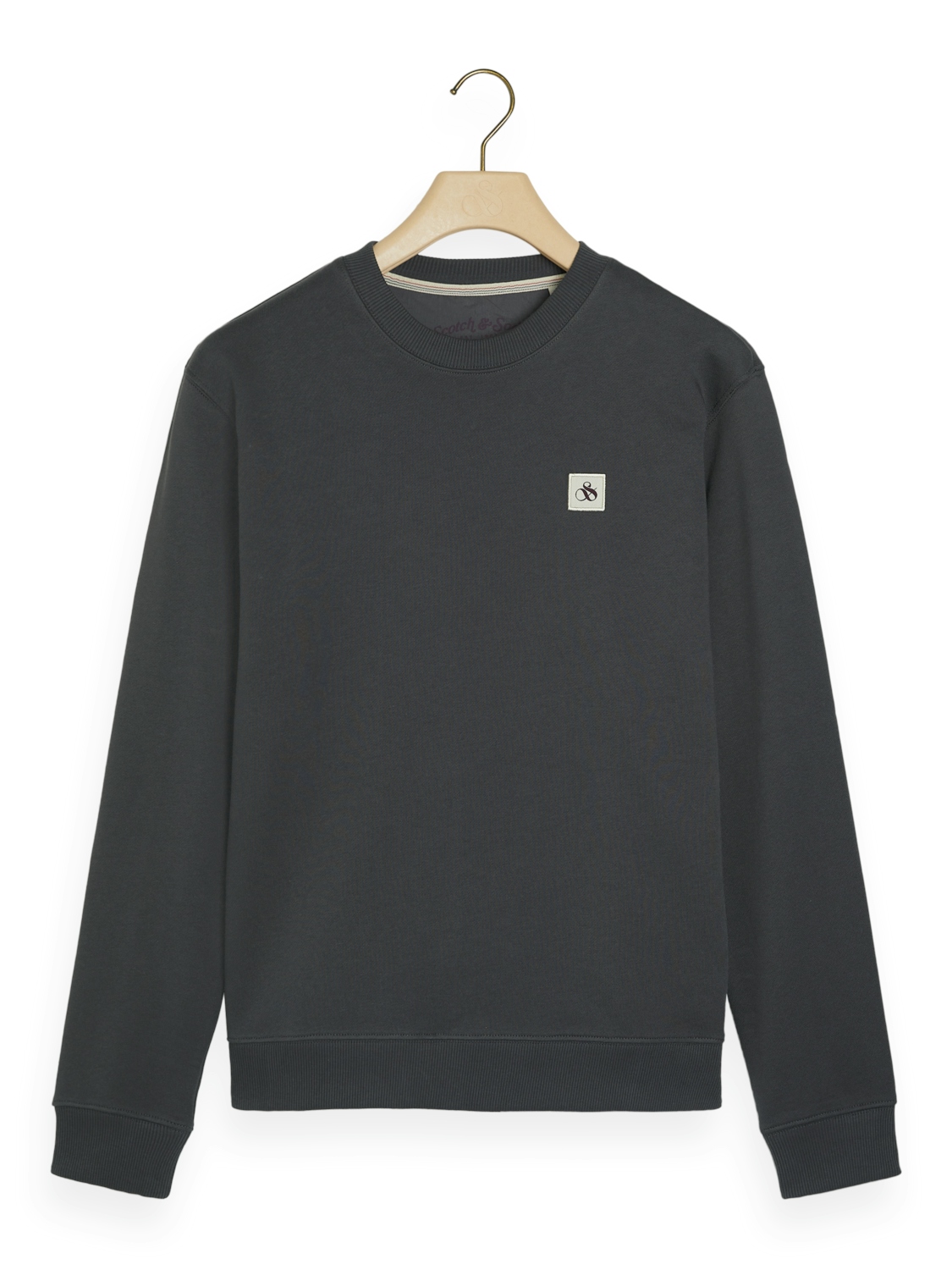 Regular fit logo badge sweatshirt i