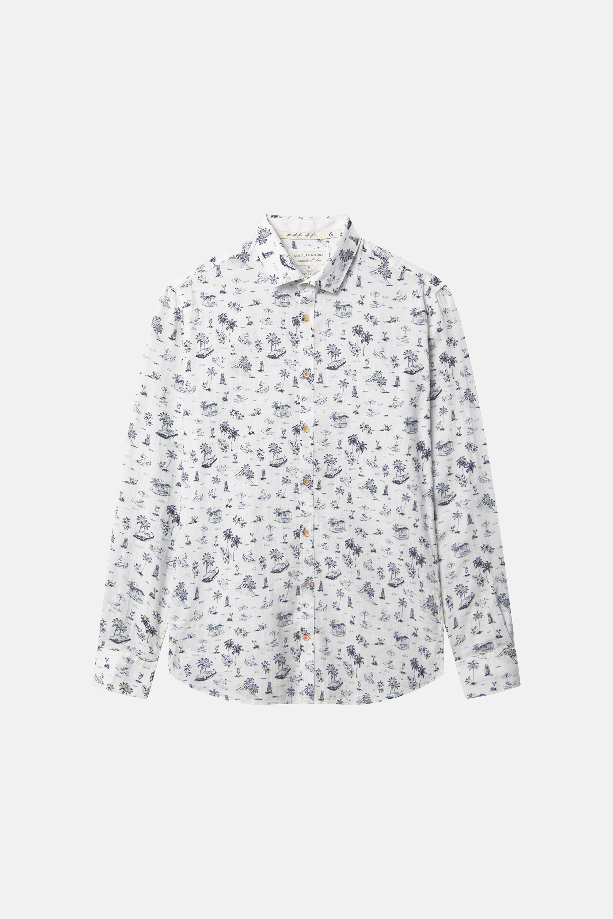 Shirt-Beach Print