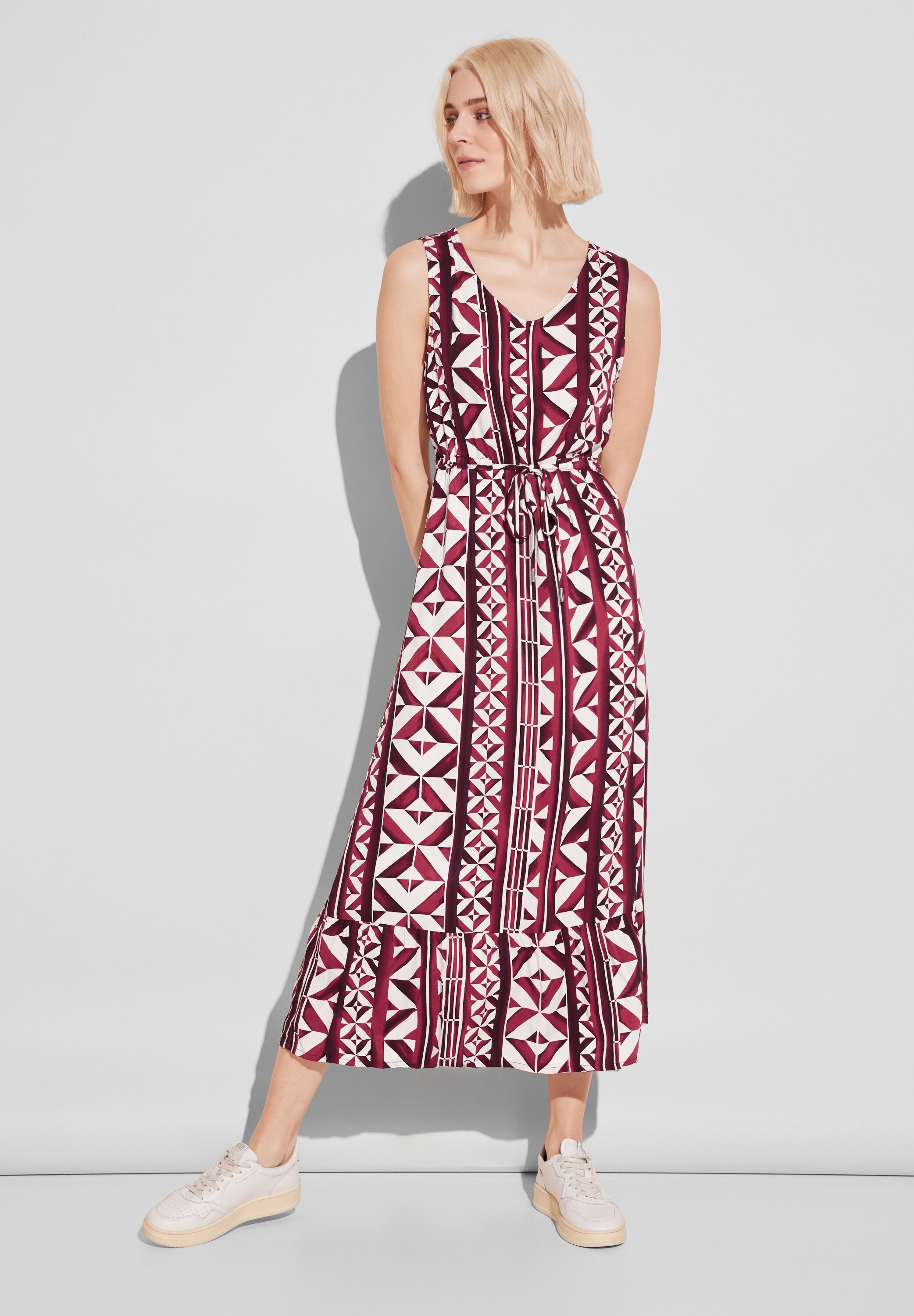 Maxikleid mit Print