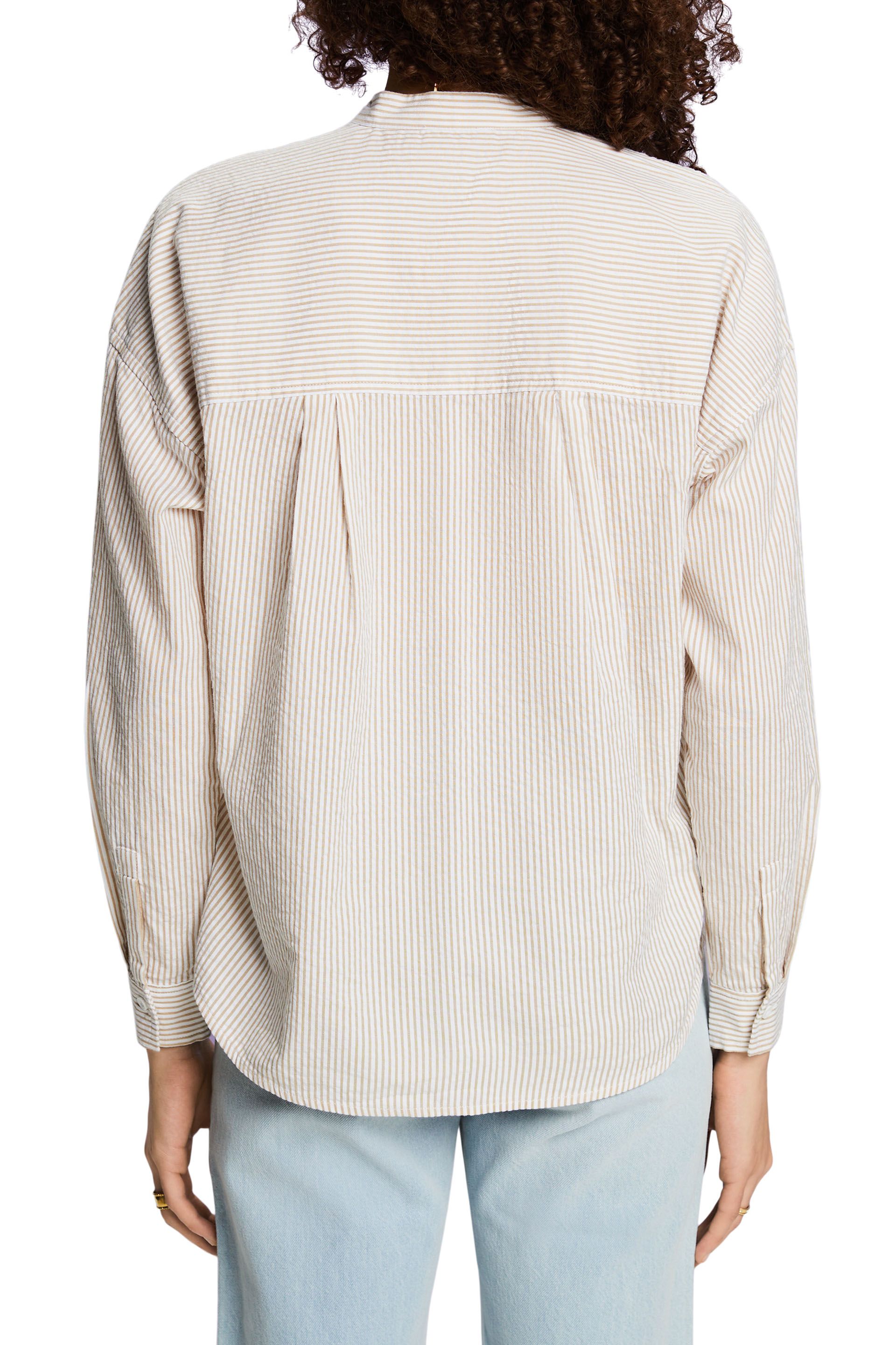 Women Blouses woven long sleeve