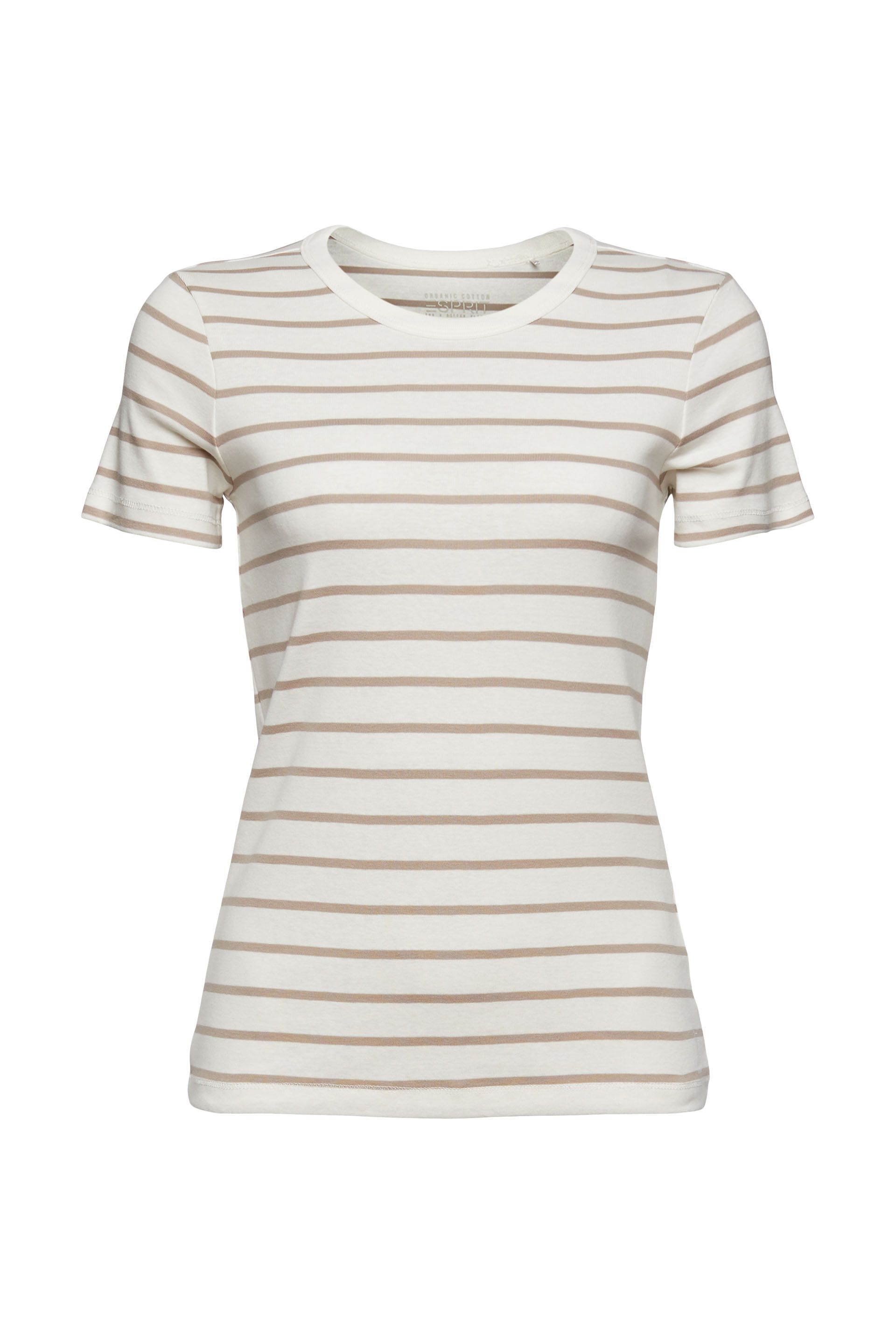 T-Shirt mit Streifen, 100% Organic Cotton