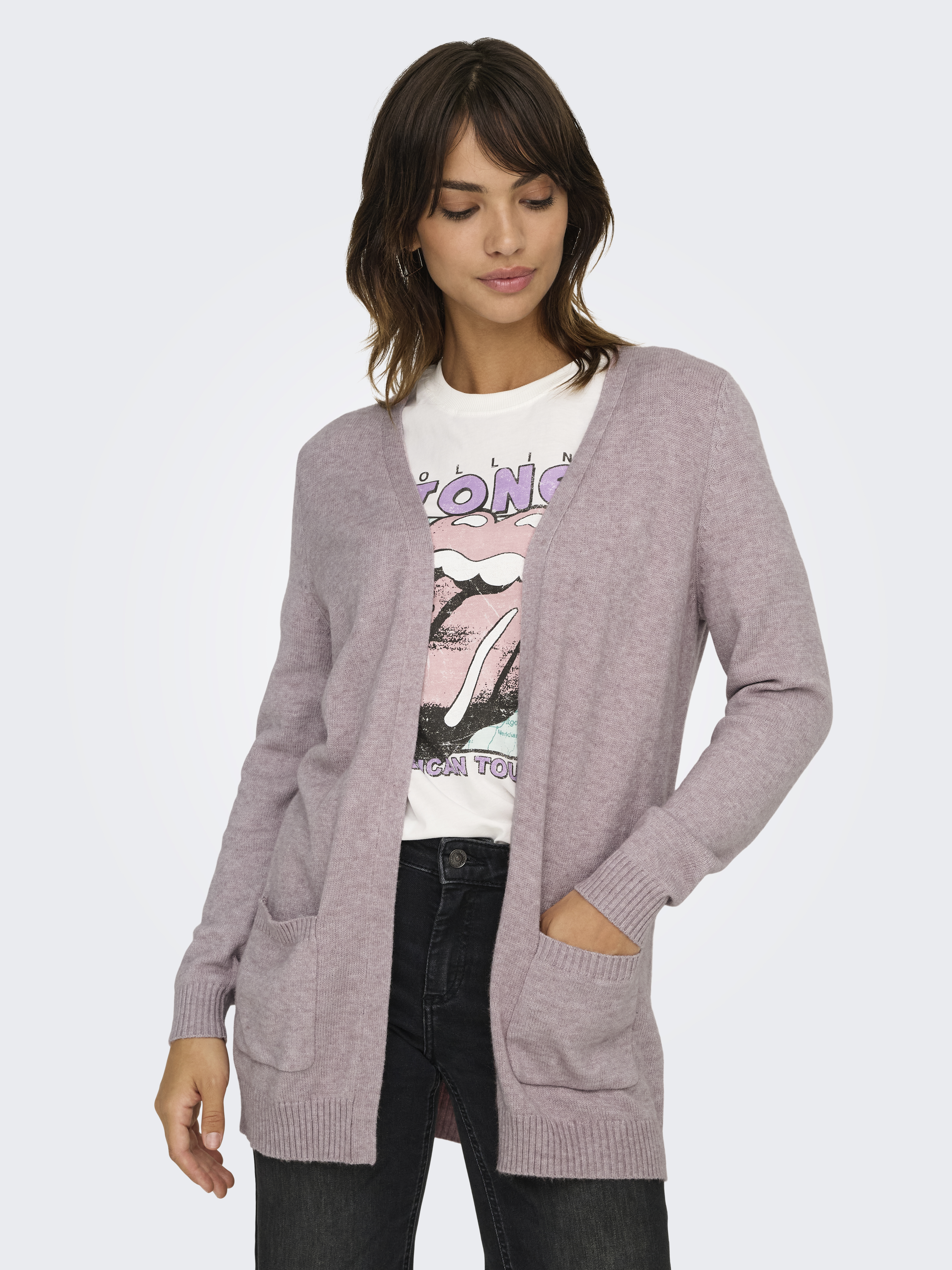 ONLLESLY L/S OPEN CARDIGAN KNT NOOS