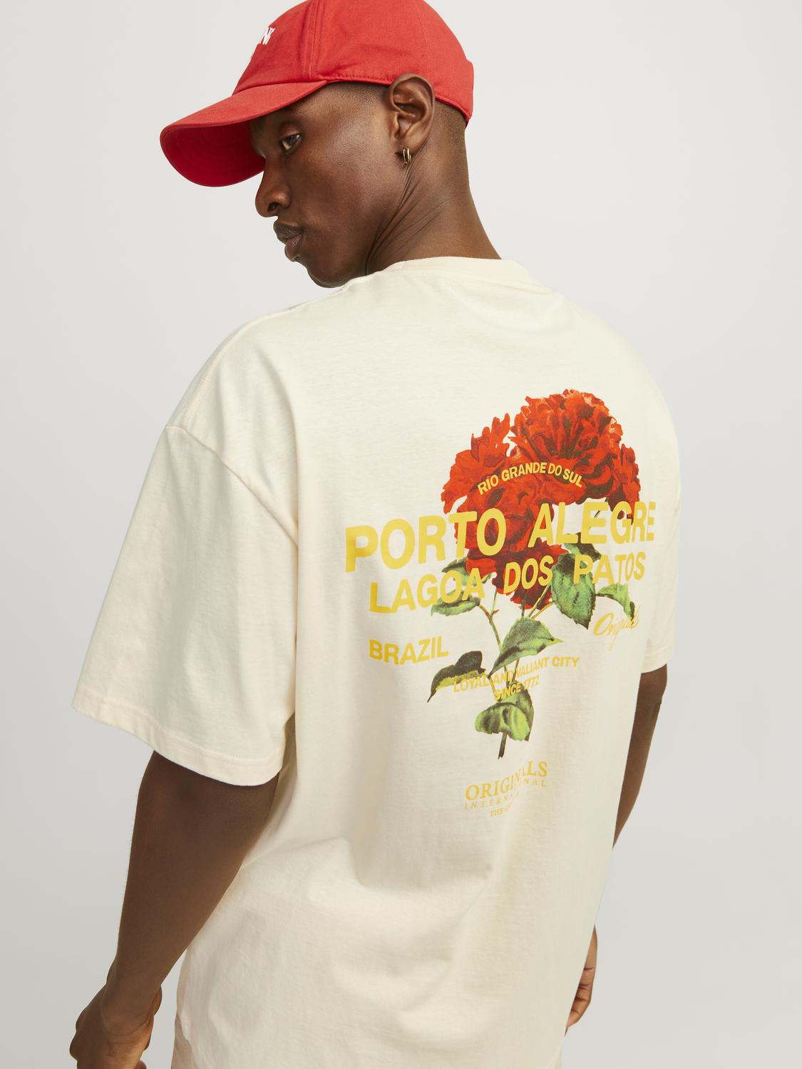 JORMERCADO TEE SS CREW NECK TG LN STYD