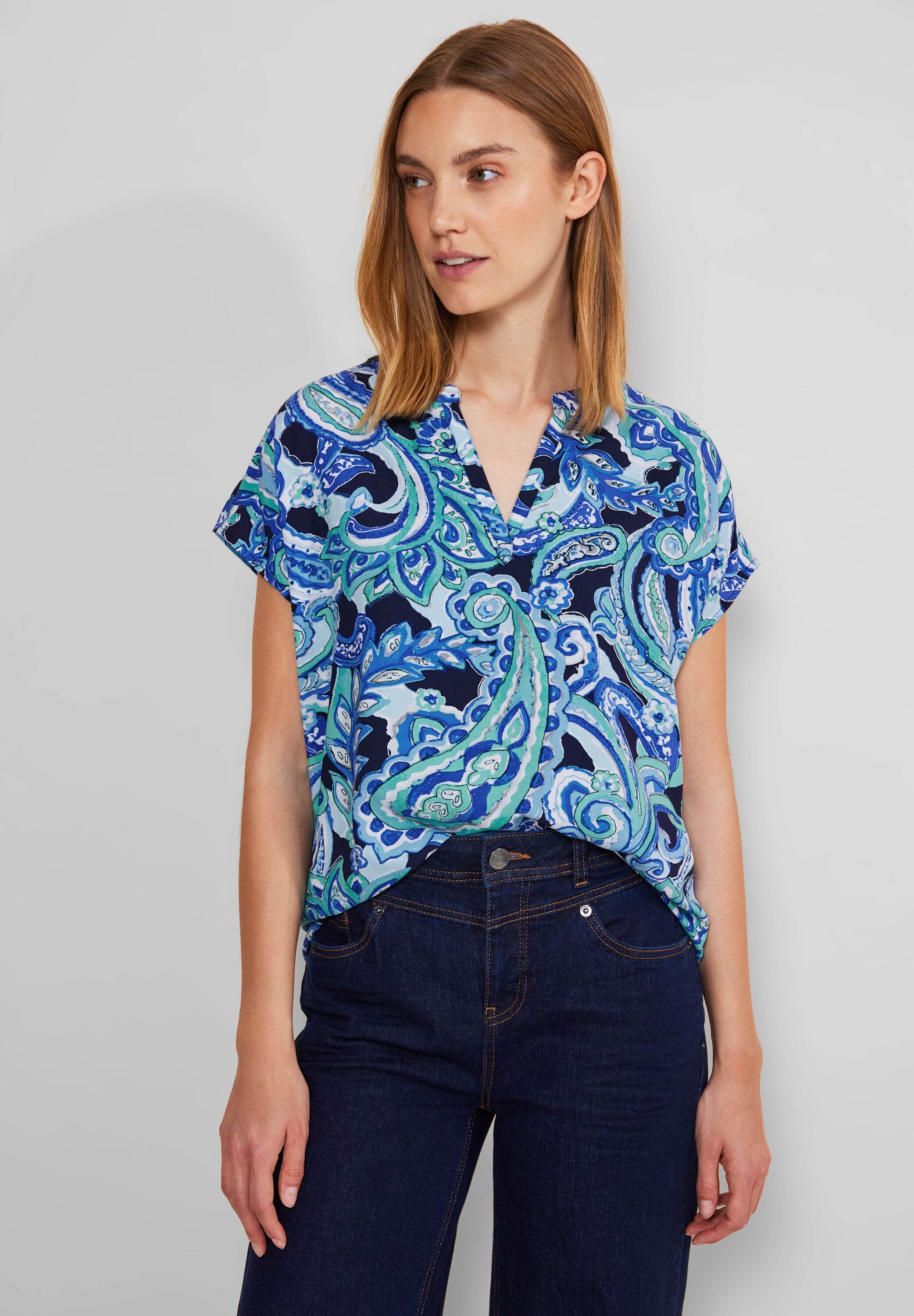 Print Blusenshirt