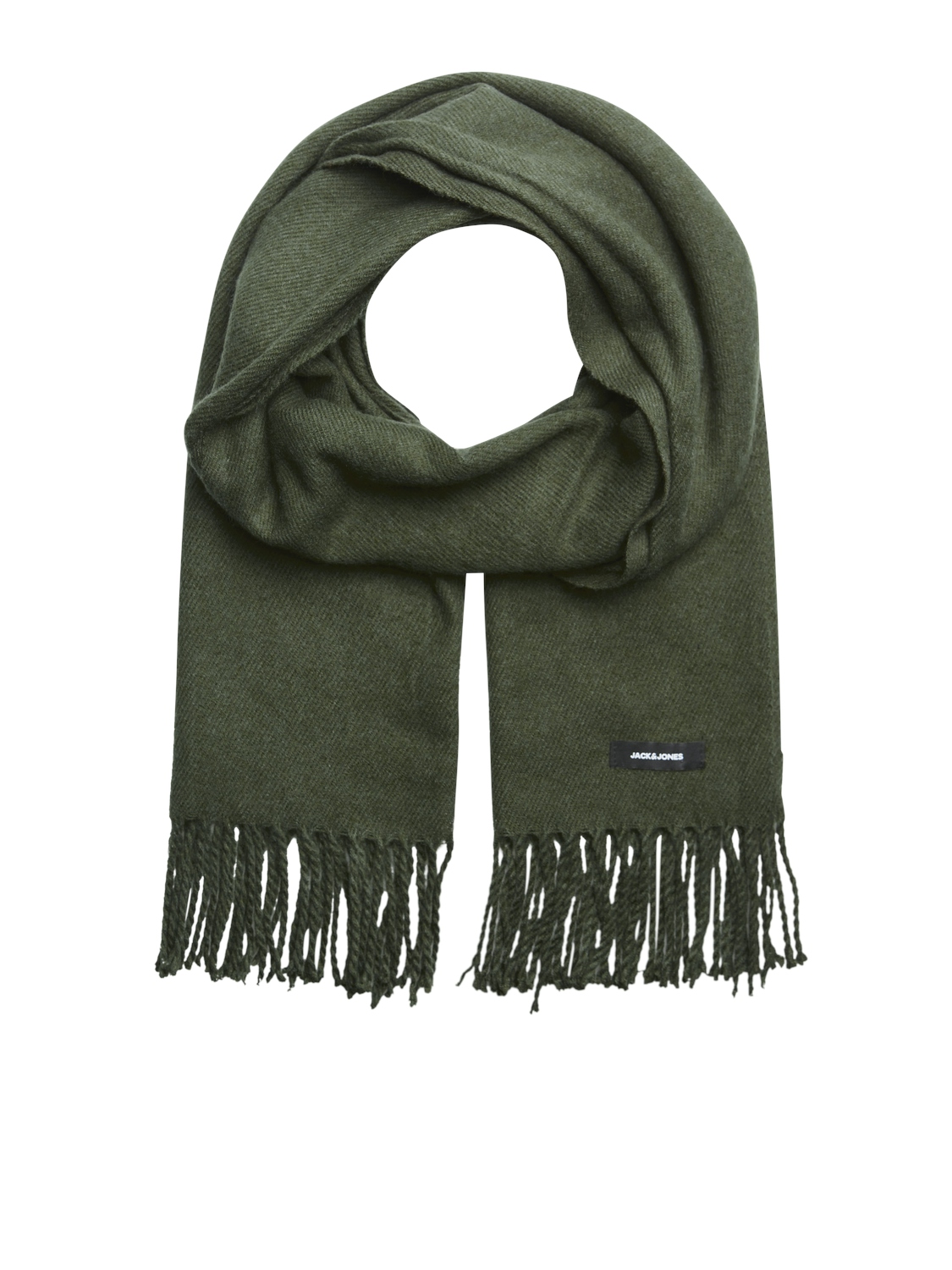 JACSOLID WOVEN SCARF NOOS