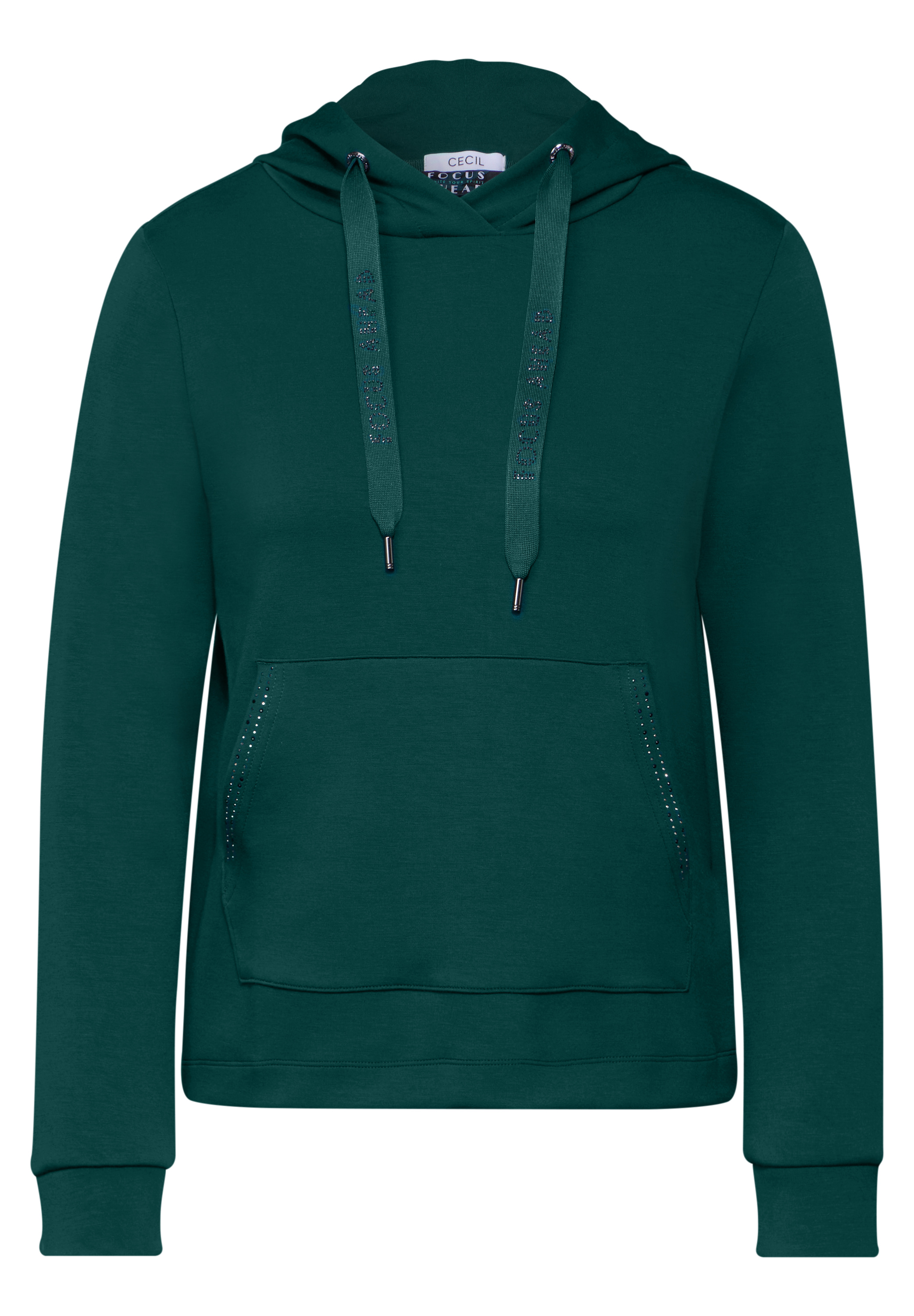 Hoodie mit Glitzerdetails