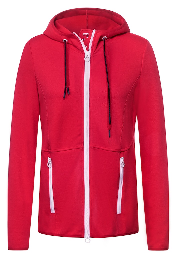 Sportliche Sweatjacke